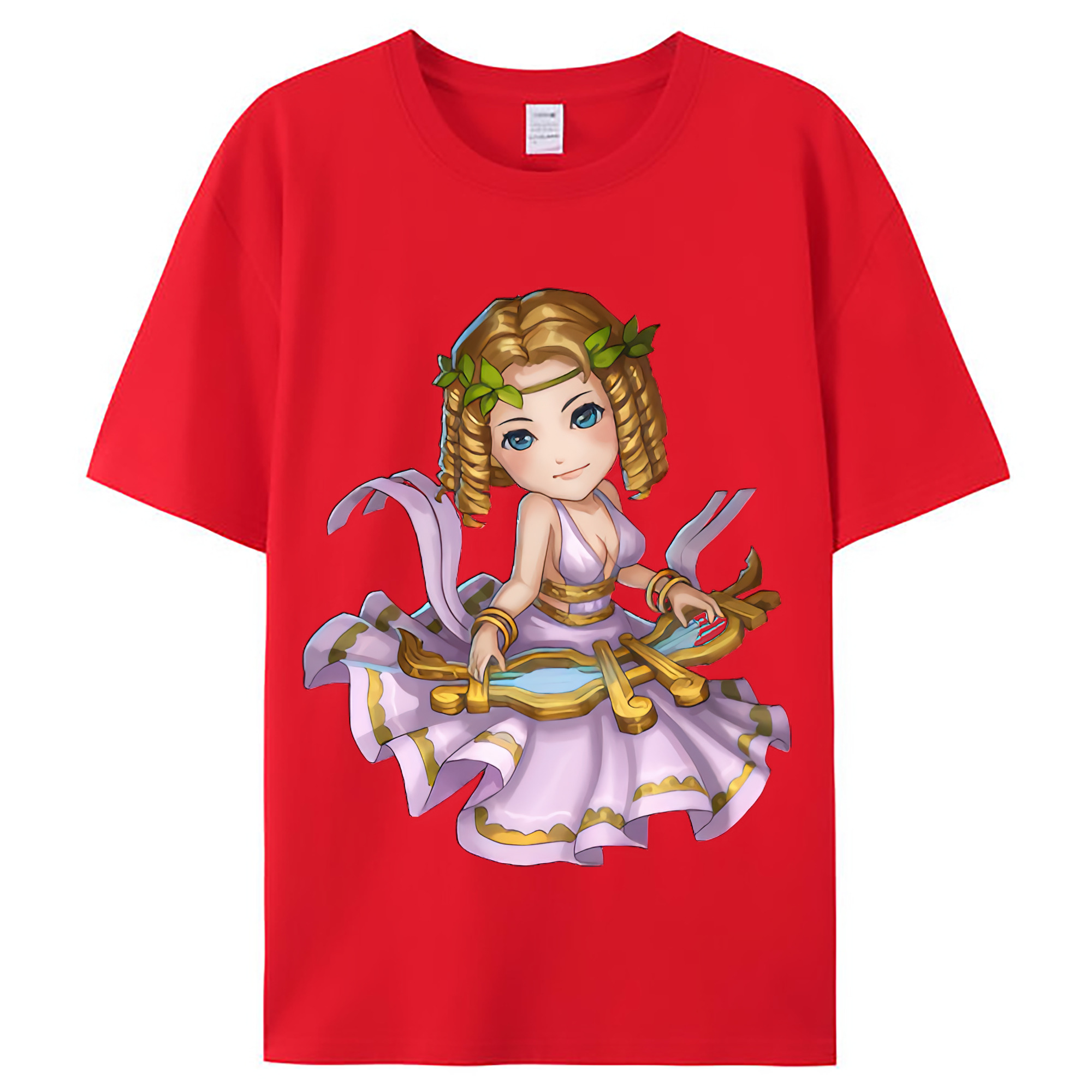 （画像用） リーグ・オブ・レジェンド League of Legends LOL レディースカジュアルプリントTシャツ（綿100％）