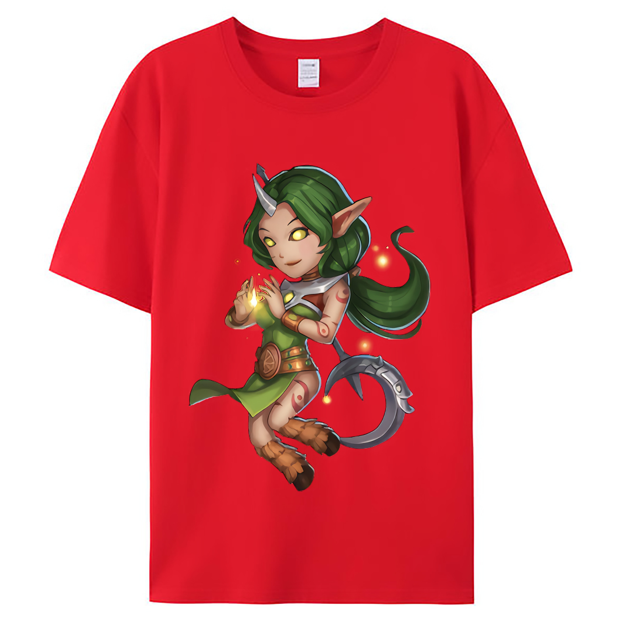 （画像用） リーグ・オブ・レジェンド League of Legends LOL レディースカジュアルプリントTシャツ（綿100％）