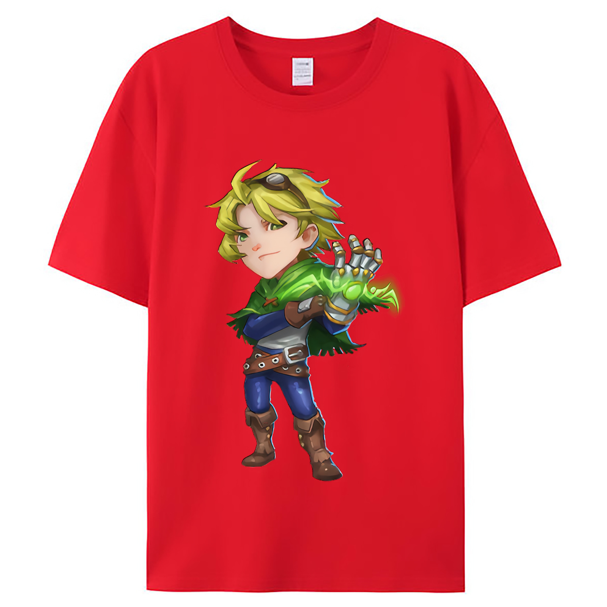 （画像用） リーグ・オブ・レジェンド League of Legends LOL レディースカジュアルプリントTシャツ（綿100％）