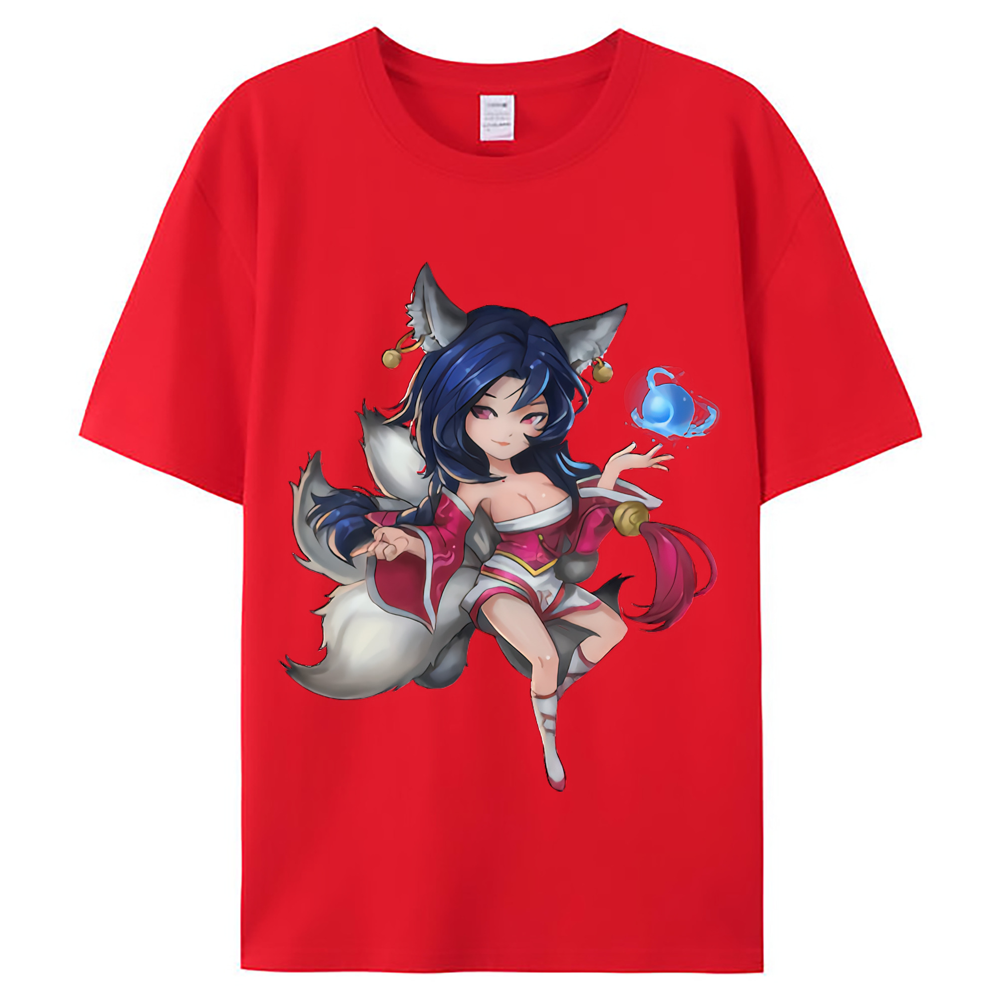 （画像用） リーグ・オブ・レジェンド League of Legends LOL レディースカジュアルプリントTシャツ（綿100％）