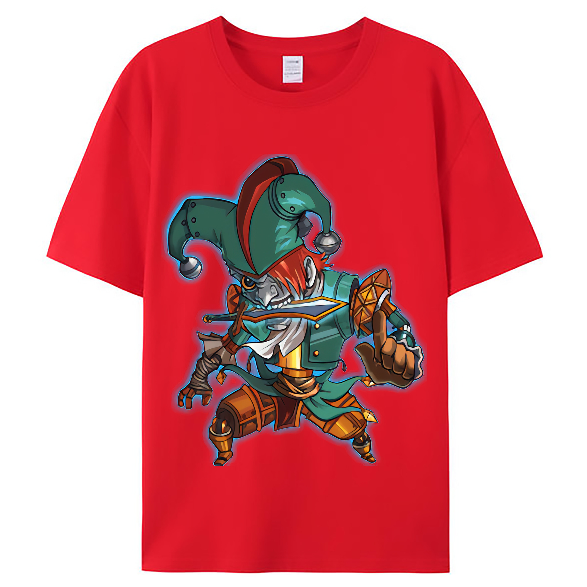 （画像用） リーグ・オブ・レジェンド League of Legends LOL レディースカジュアルプリントTシャツ（綿100％）