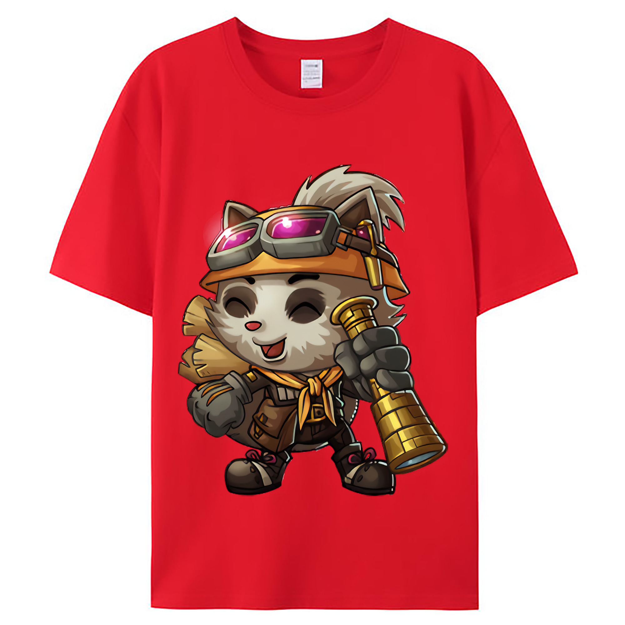 （画像用） リーグ・オブ・レジェンド League of Legends LOL レディースカジュアルプリントTシャツ（綿100％）