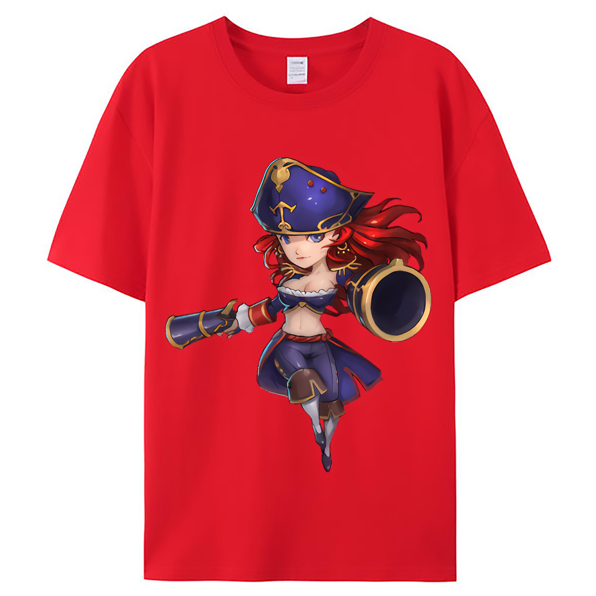 （画像用） リーグ・オブ・レジェンド League of Legends LOL レディースカジュアルプリントTシャツ（綿100％）