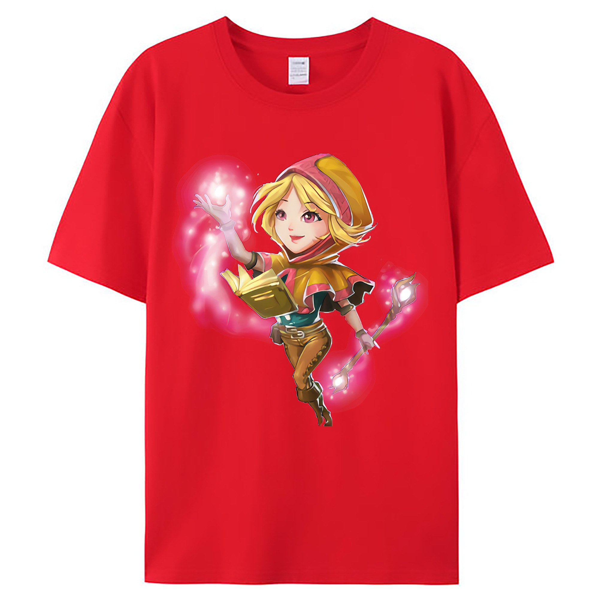 （画像用） リーグ・オブ・レジェンド League of Legends LOL レディースカジュアルプリントTシャツ（綿100％）