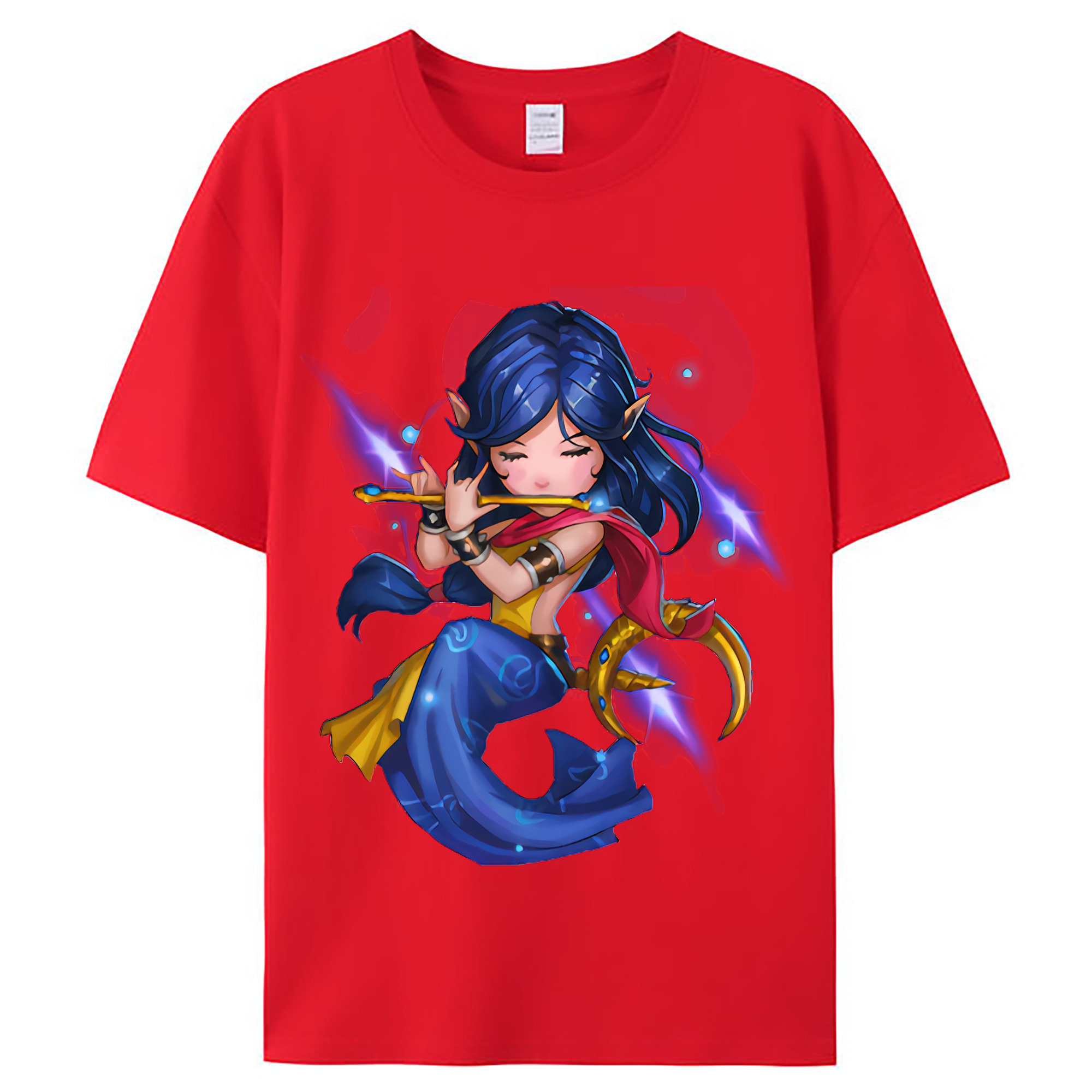 （画像用） リーグ・オブ・レジェンド League of Legends LOL レディースカジュアルプリントTシャツ（綿100％）