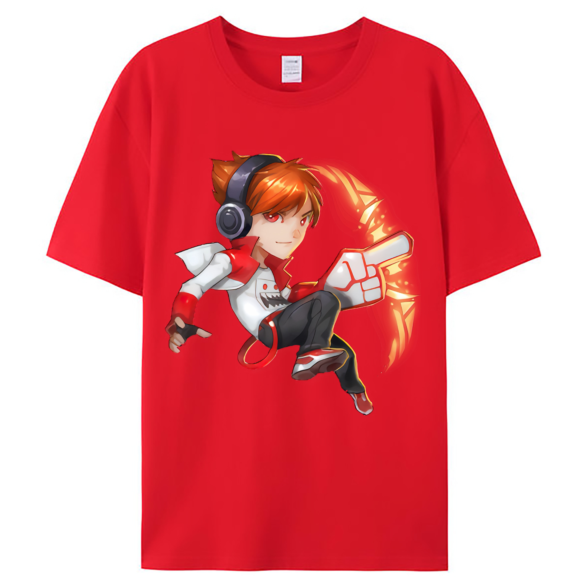 （画像用） リーグ・オブ・レジェンド League of Legends LOL レディースカジュアルプリントTシャツ（綿100％）