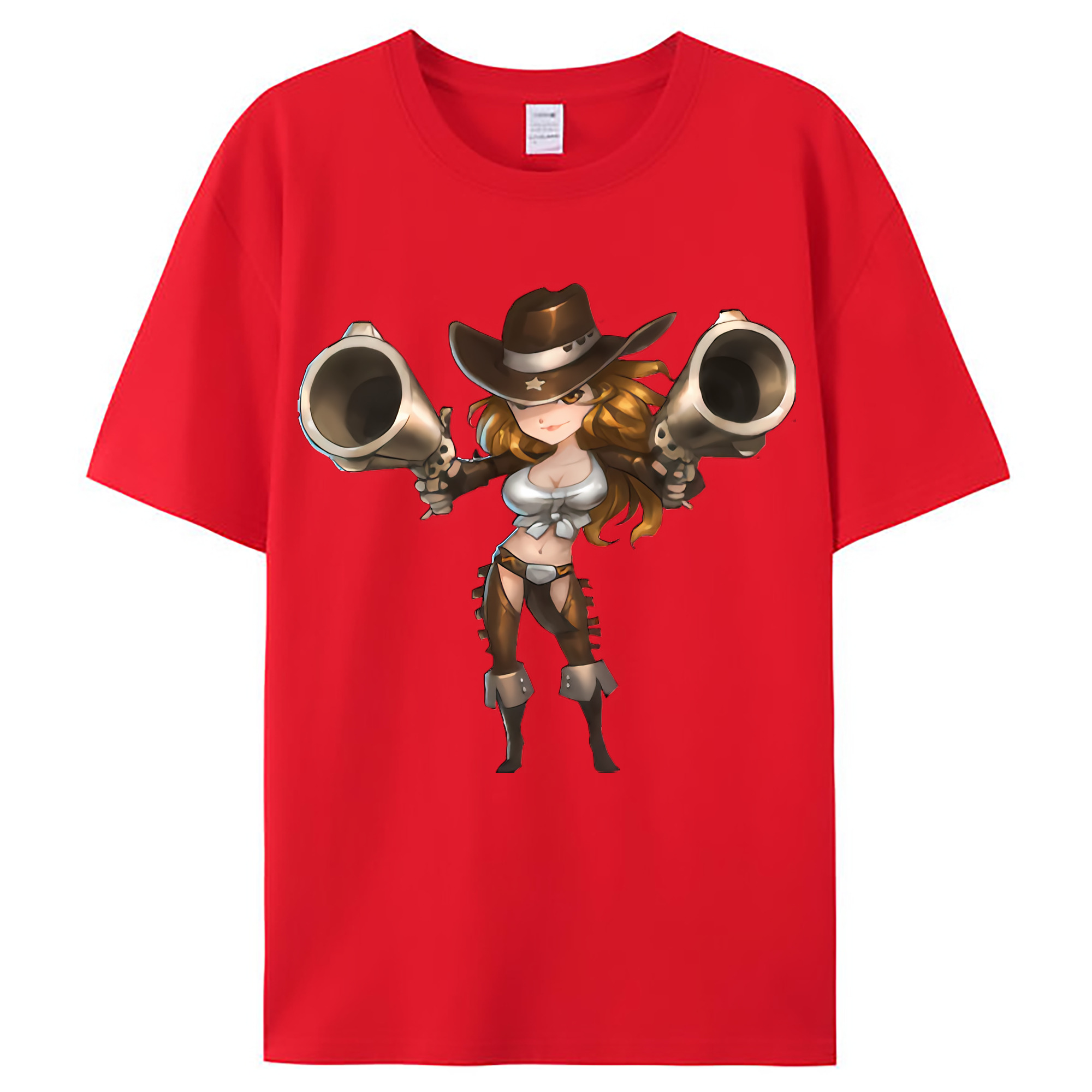 （画像用） リーグ・オブ・レジェンド League of Legends LOL レディースカジュアルプリントTシャツ（綿100％）