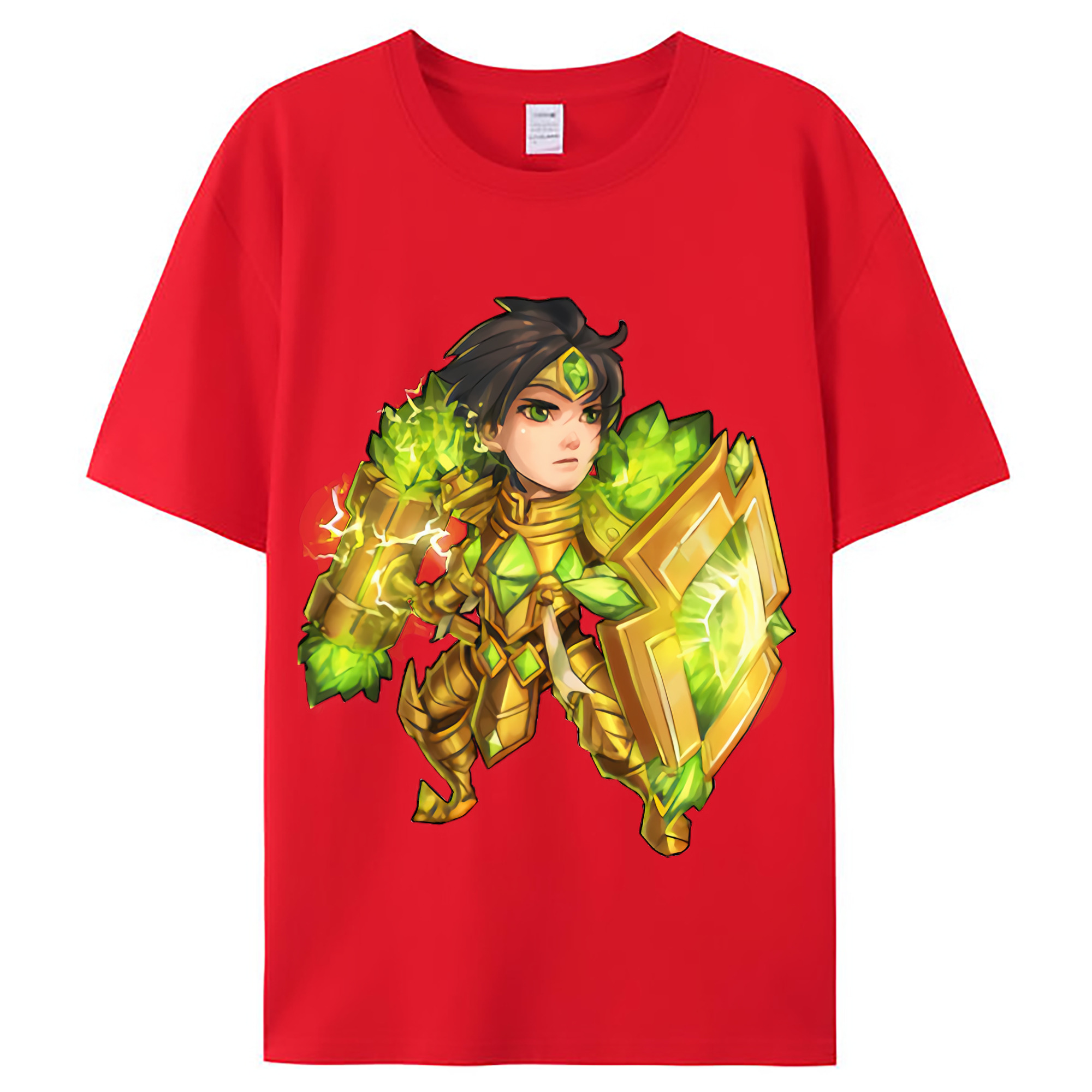 （画像用） リーグ・オブ・レジェンド League of Legends LOL レディースカジュアルプリントTシャツ（綿100％）