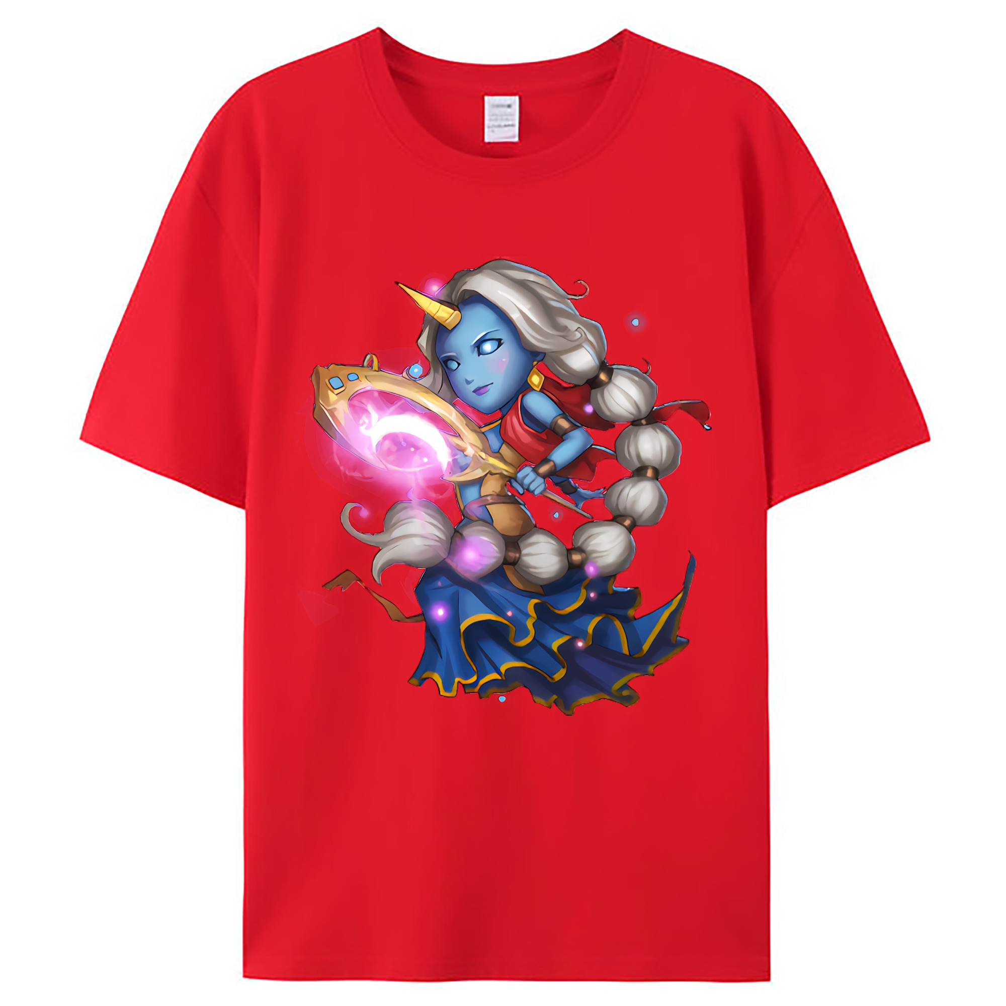 （画像用） リーグ・オブ・レジェンド League of Legends LOL レディースカジュアルプリントTシャツ（綿100％）