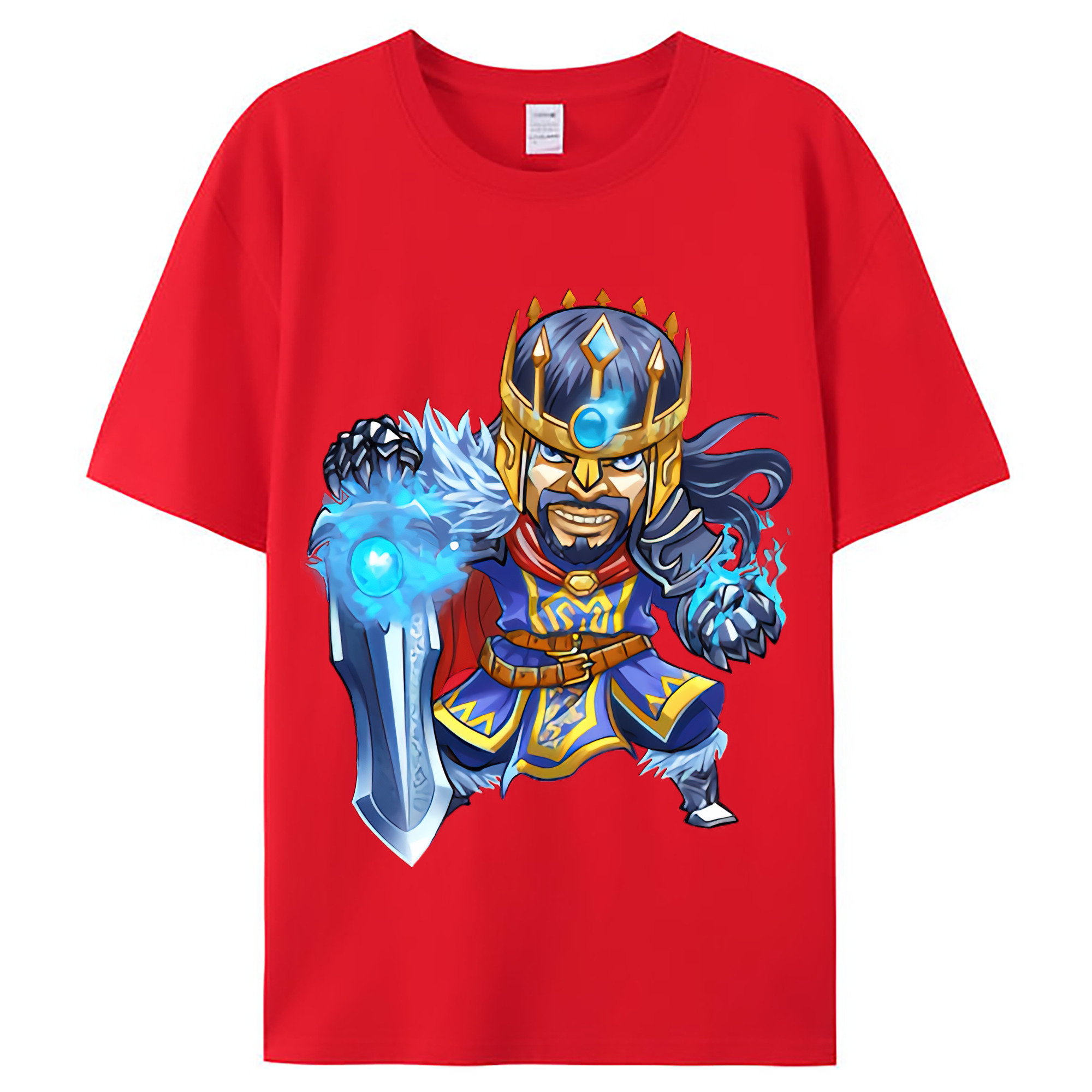 （画像用） リーグ・オブ・レジェンド League of Legends LOL レディースカジュアルプリントTシャツ（綿100％）
