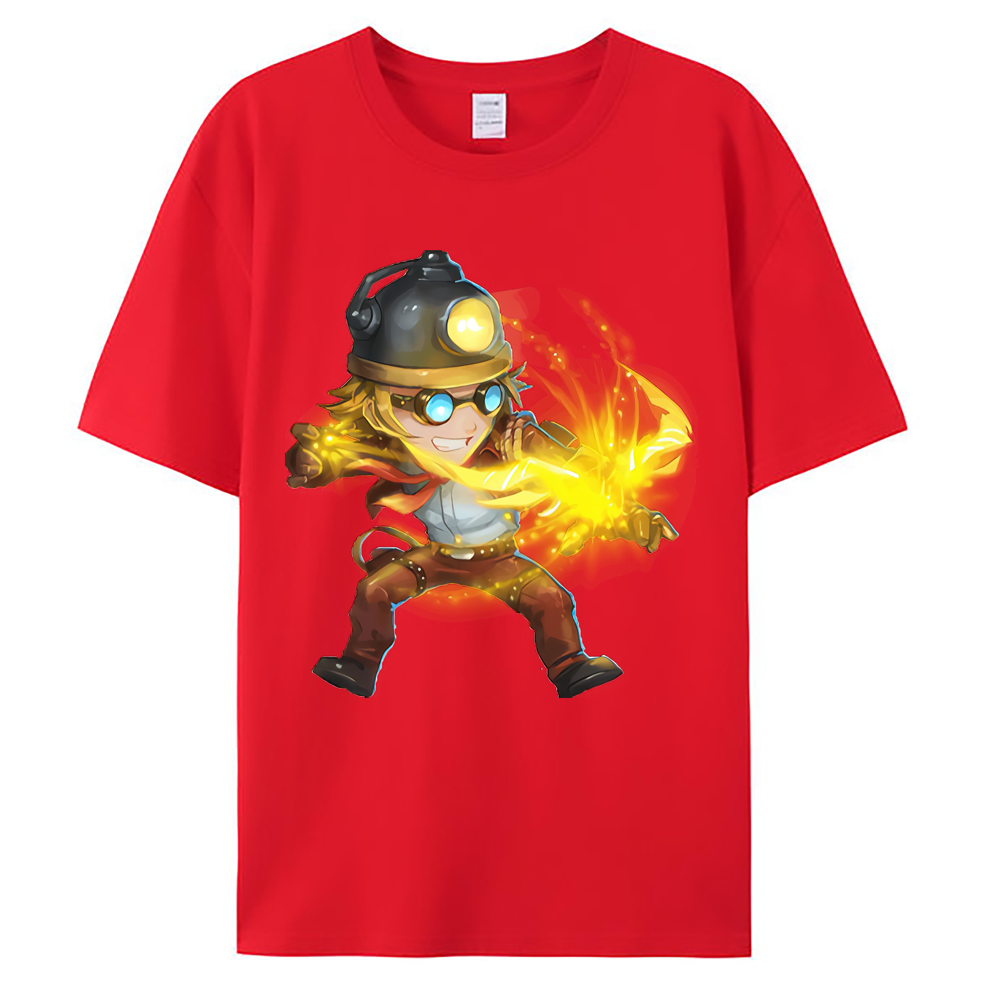（画像用） リーグ・オブ・レジェンド League of Legends LOL レディースカジュアルプリントTシャツ（綿100％）
