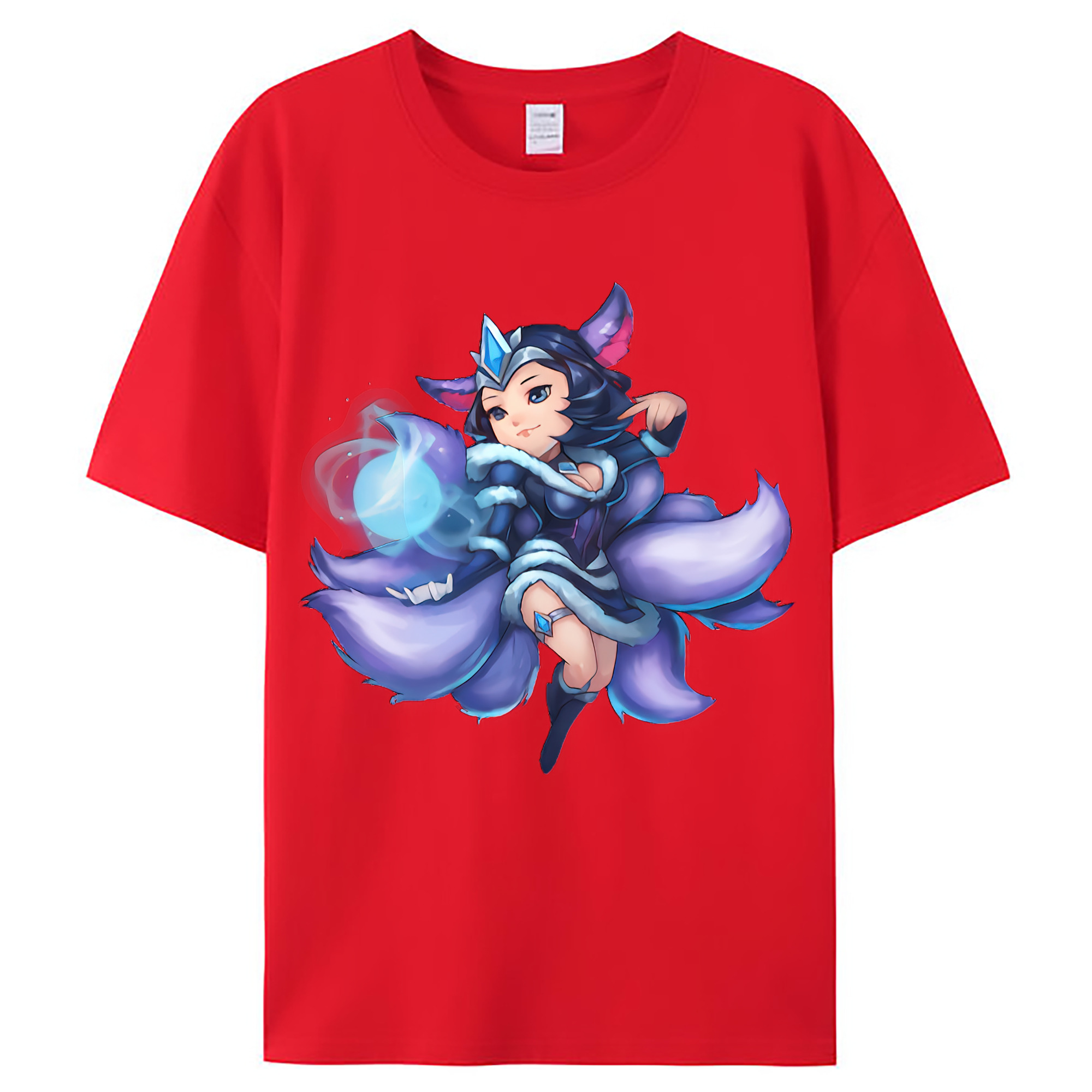 （画像用） リーグ・オブ・レジェンド League of Legends LOL レディースカジュアルプリントTシャツ（綿100％）