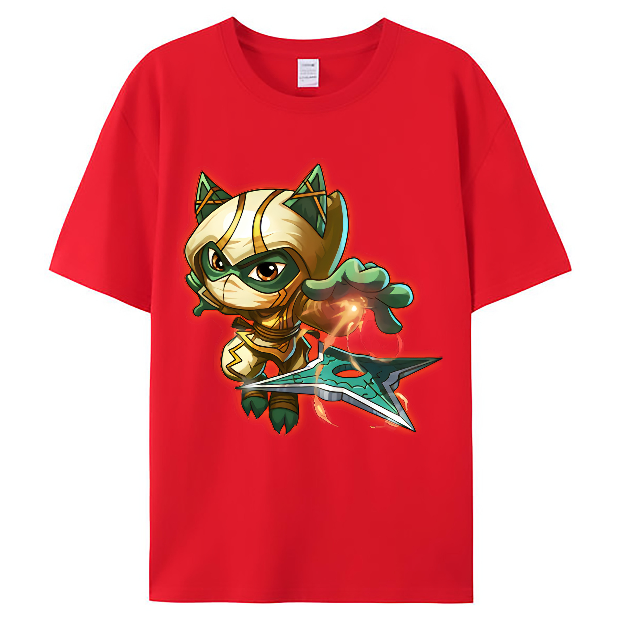 （画像用） リーグ・オブ・レジェンド League of Legends LOL レディースカジュアルプリントTシャツ（綿100％）