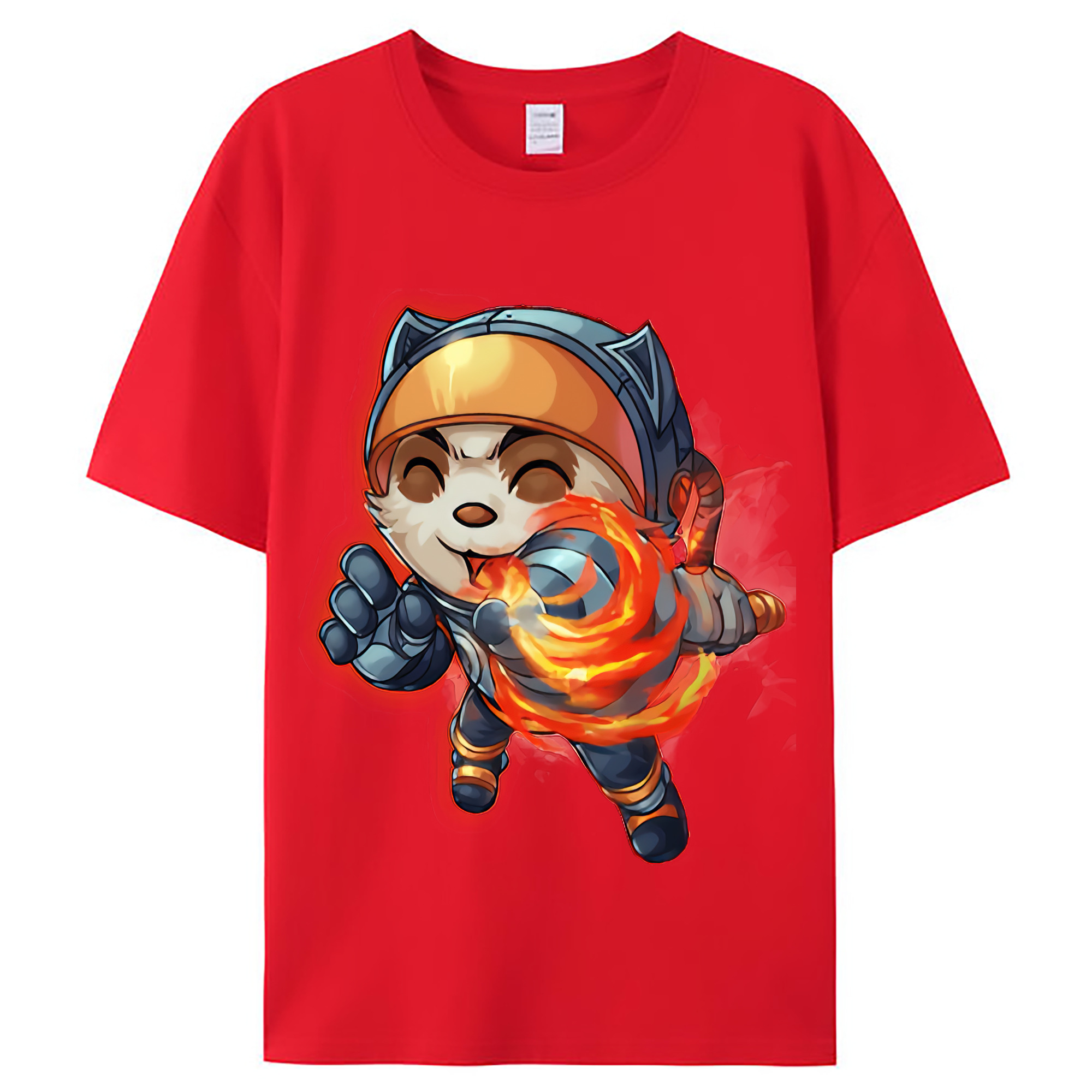 （画像用） リーグ・オブ・レジェンド League of Legends LOL レディースカジュアルプリントTシャツ（綿100％）