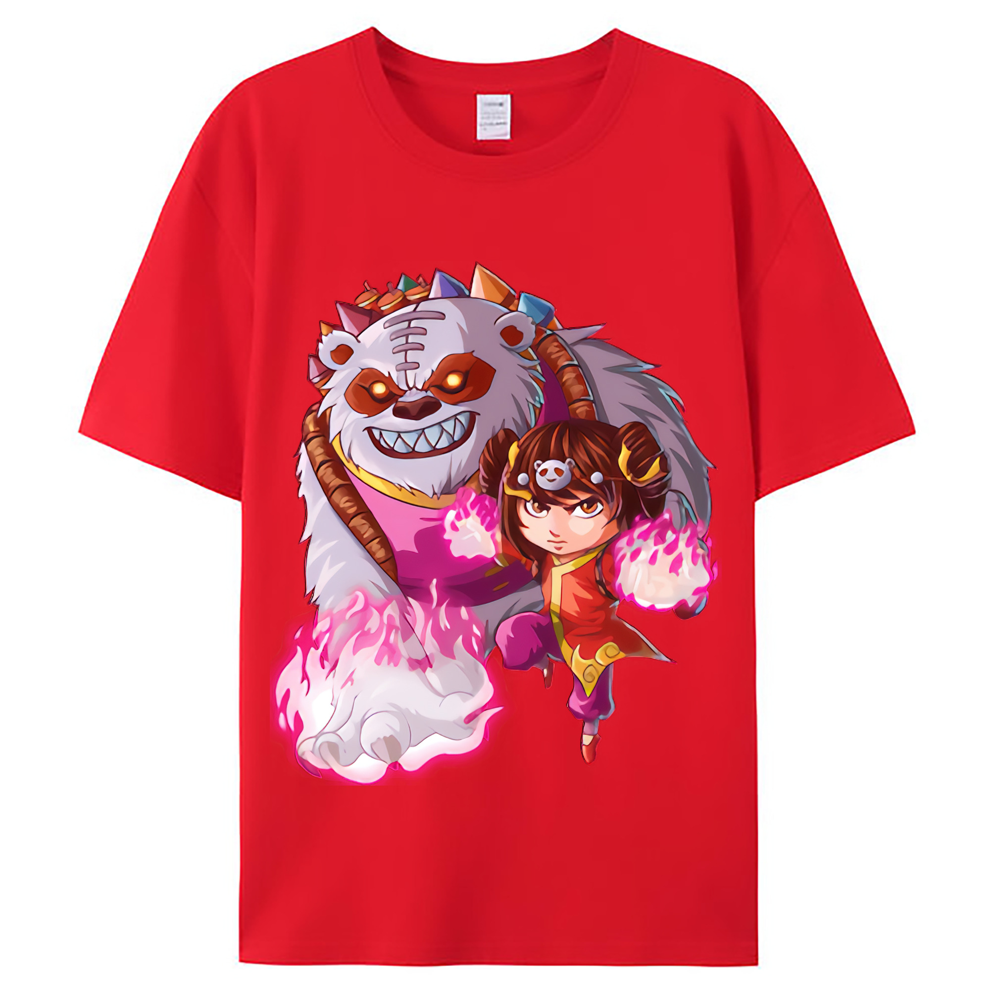 （画像用） リーグ・オブ・レジェンド League of Legends LOL レディースカジュアルプリントTシャツ（綿100％）