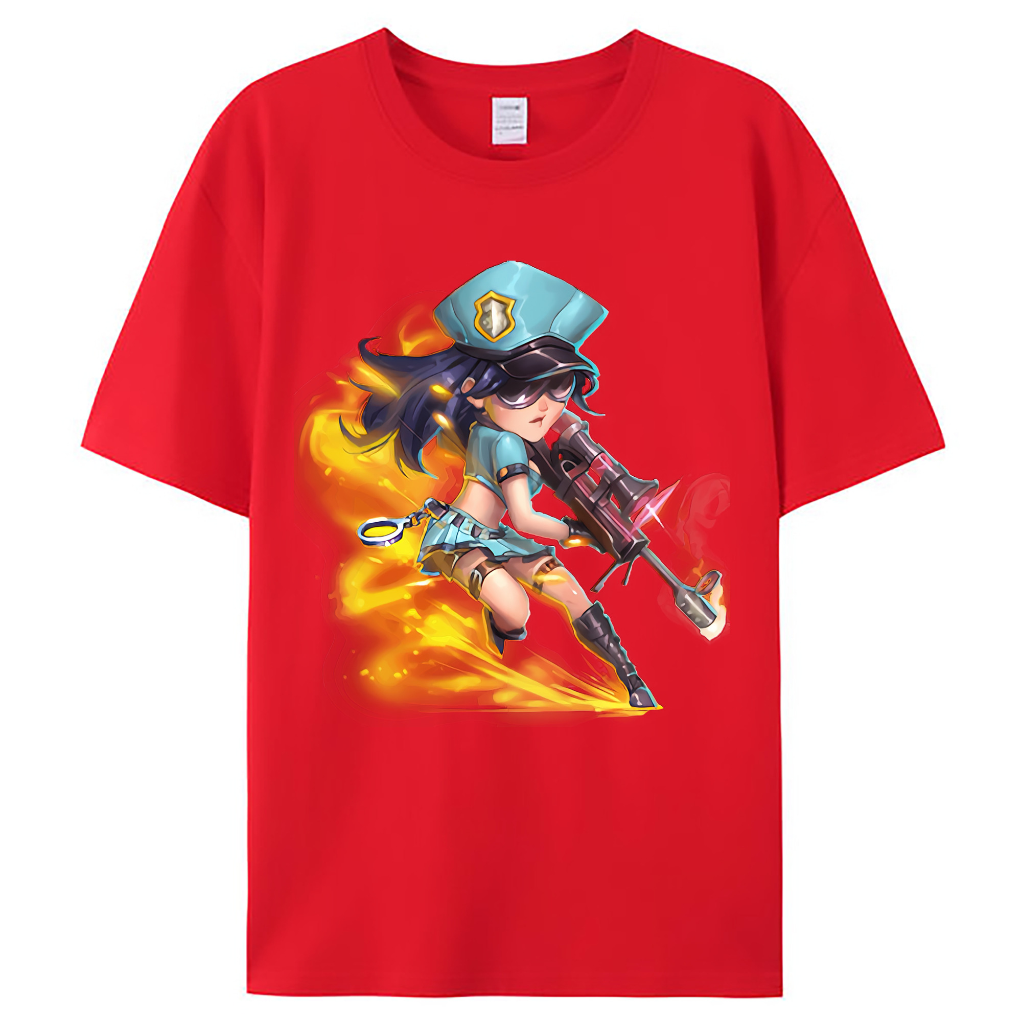 （画像用） リーグ・オブ・レジェンド League of Legends LOL レディースカジュアルプリントTシャツ（綿100％）