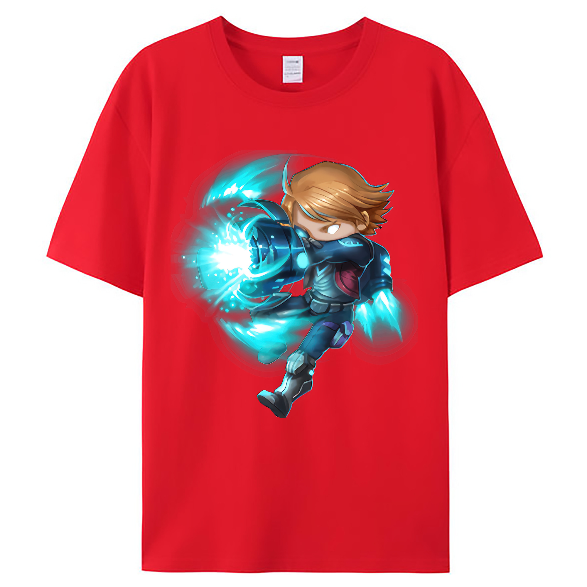 （画像用） リーグ・オブ・レジェンド League of Legends LOL レディースカジュアルプリントTシャツ（綿100％）