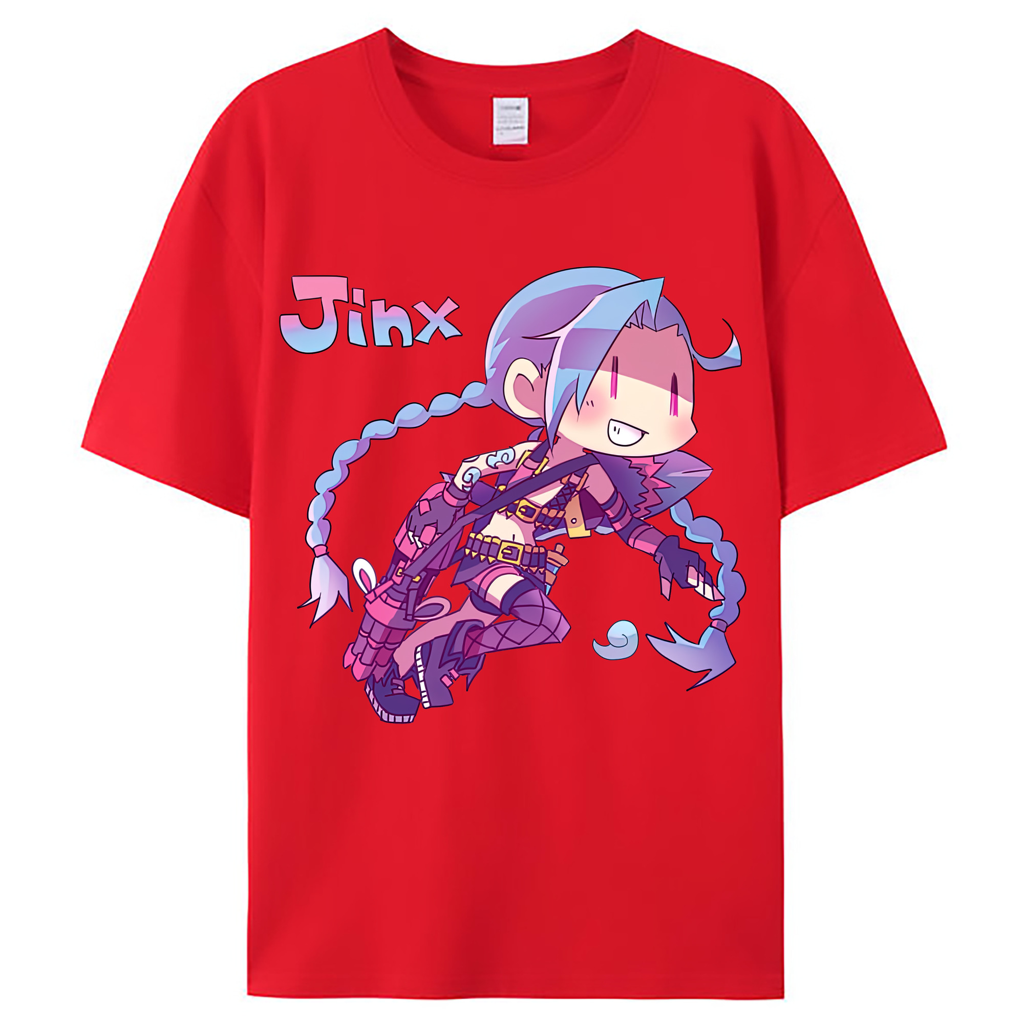 （画像用） リーグ・オブ・レジェンド League of Legends LOL レディースカジュアルプリントTシャツ（綿100％）