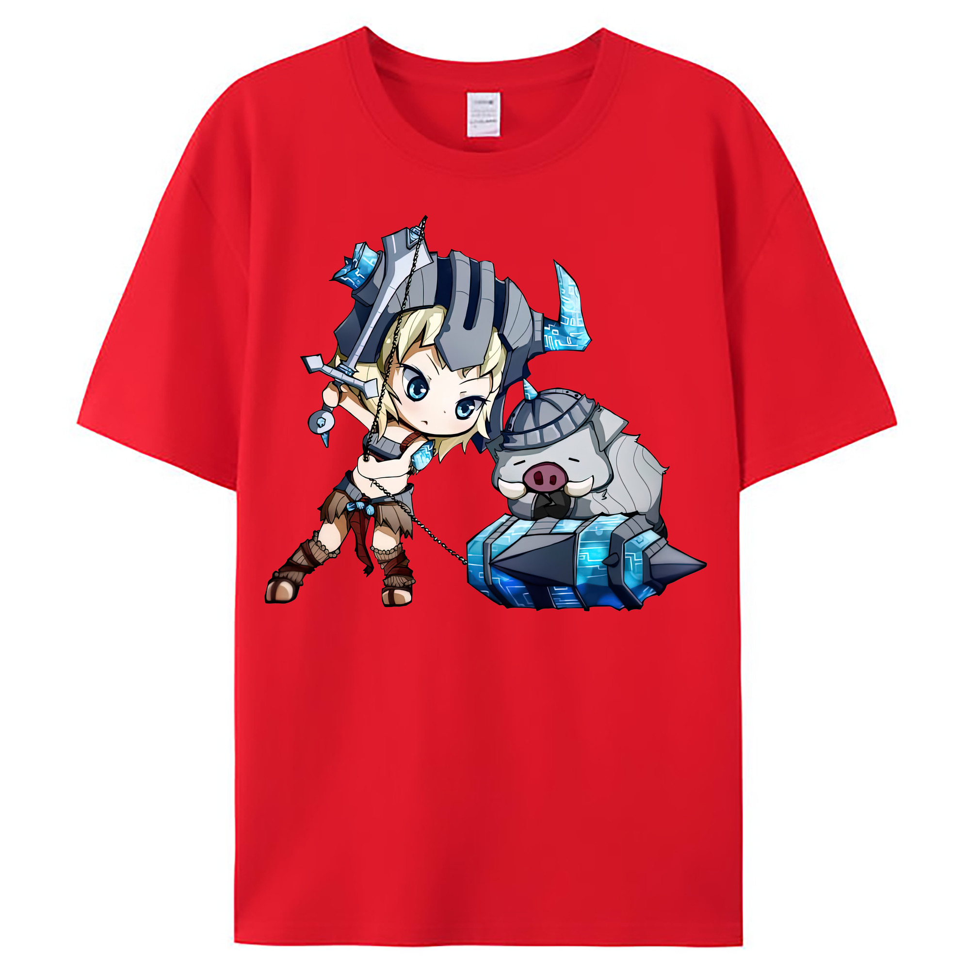 （画像用） リーグ・オブ・レジェンド League of Legends LOL レディースカジュアルプリントTシャツ（綿100％）