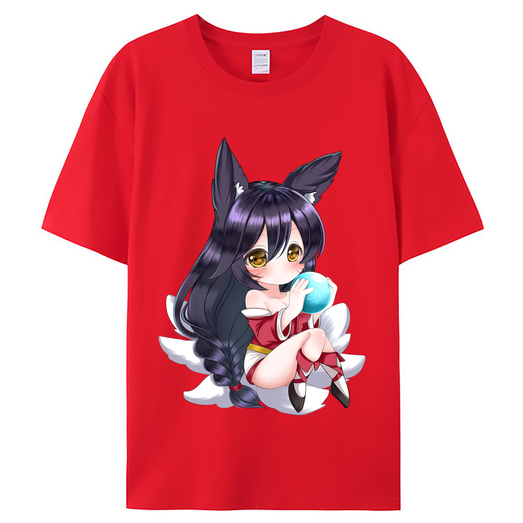（画像用） リーグ・オブ・レジェンド League of Legends LOL レディースカジュアルプリントTシャツ（綿100％）