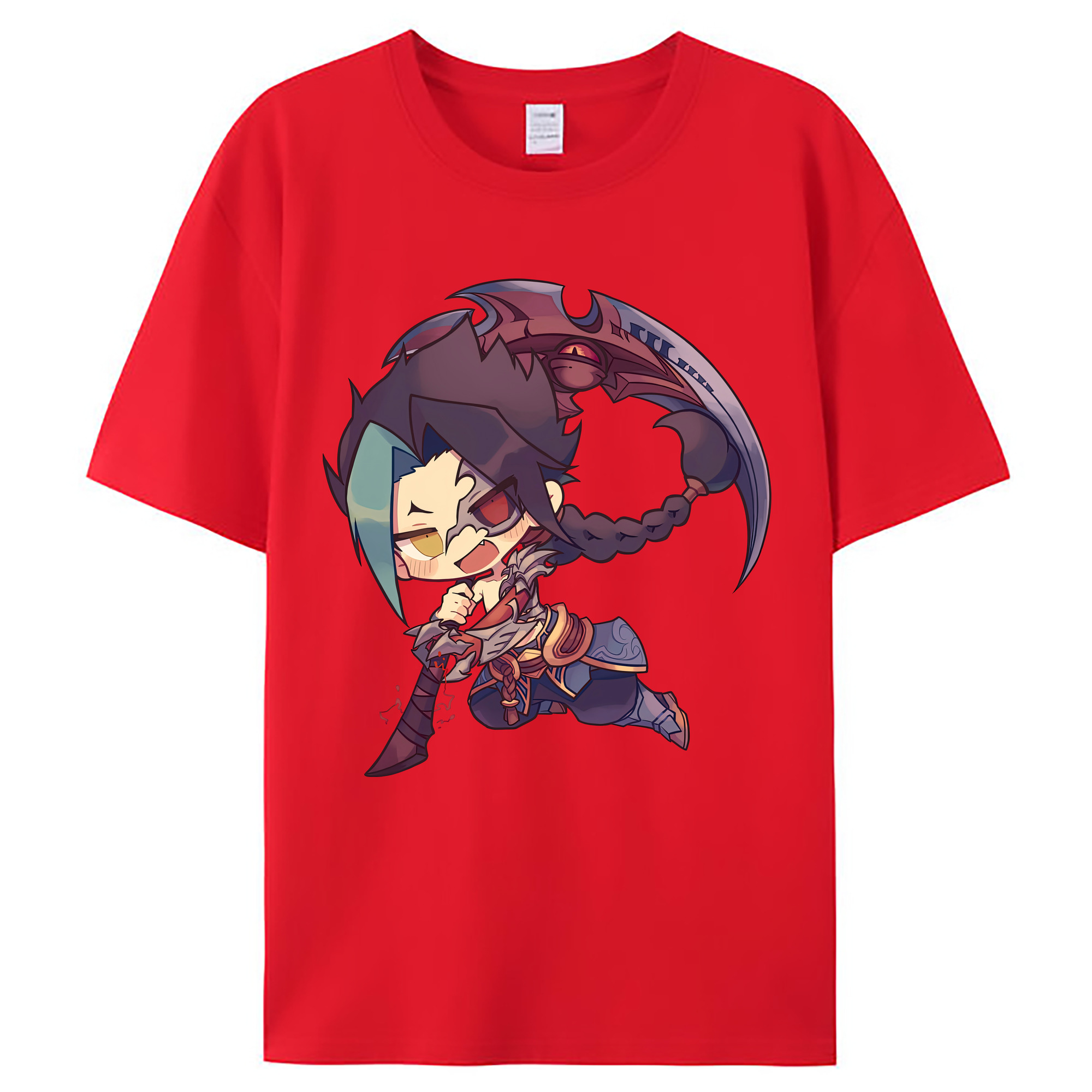 （画像用） リーグ・オブ・レジェンド League of Legends LOL レディースカジュアルプリントTシャツ（綿100％）