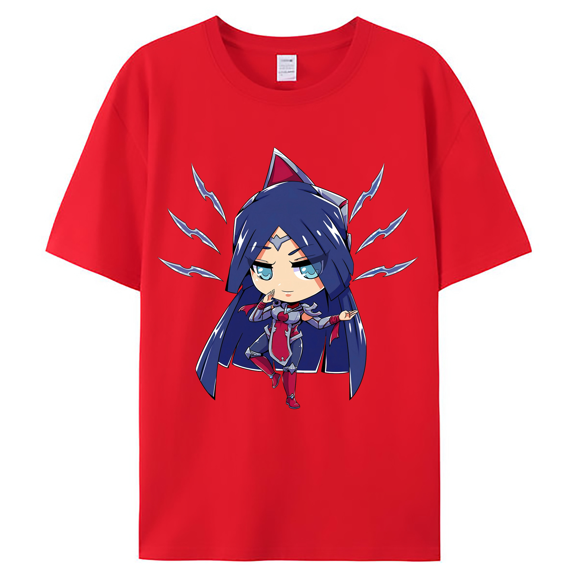 （画像用） リーグ・オブ・レジェンド League of Legends LOL レディースカジュアルプリントTシャツ（綿100％）