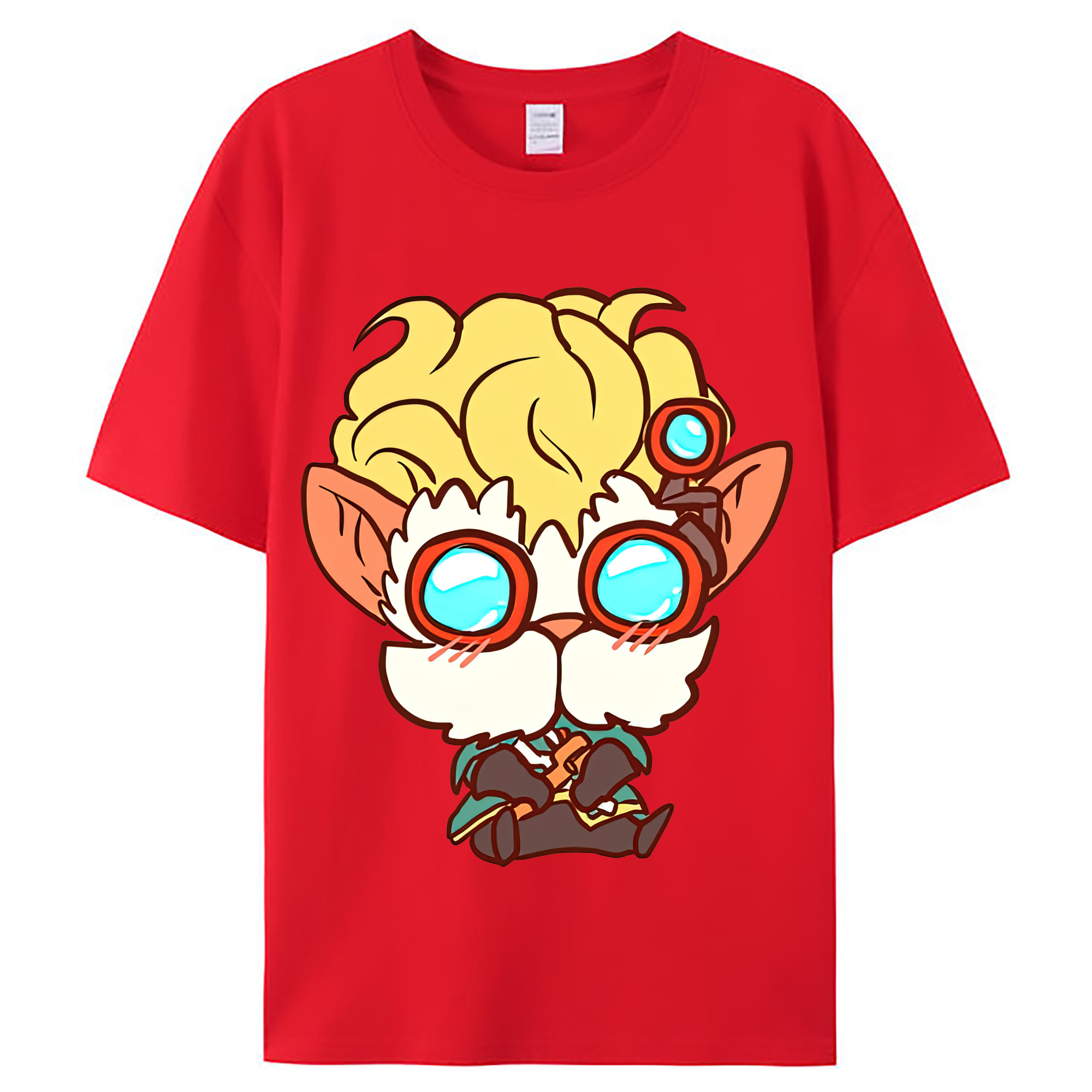 （画像用） リーグ・オブ・レジェンド League of Legends LOL レディースカジュアルプリントTシャツ（綿100％）