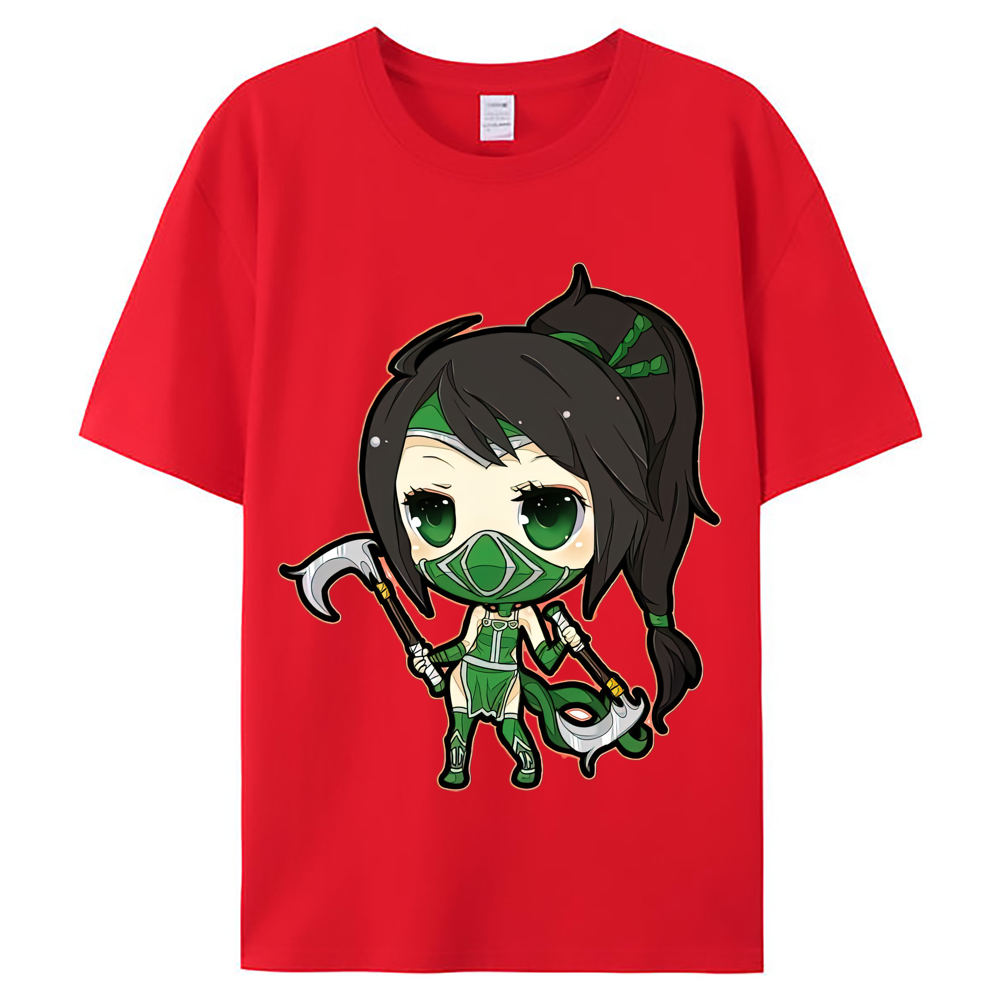 （画像用） リーグ・オブ・レジェンド League of Legends LOL レディースカジュアルプリントTシャツ（綿100％）