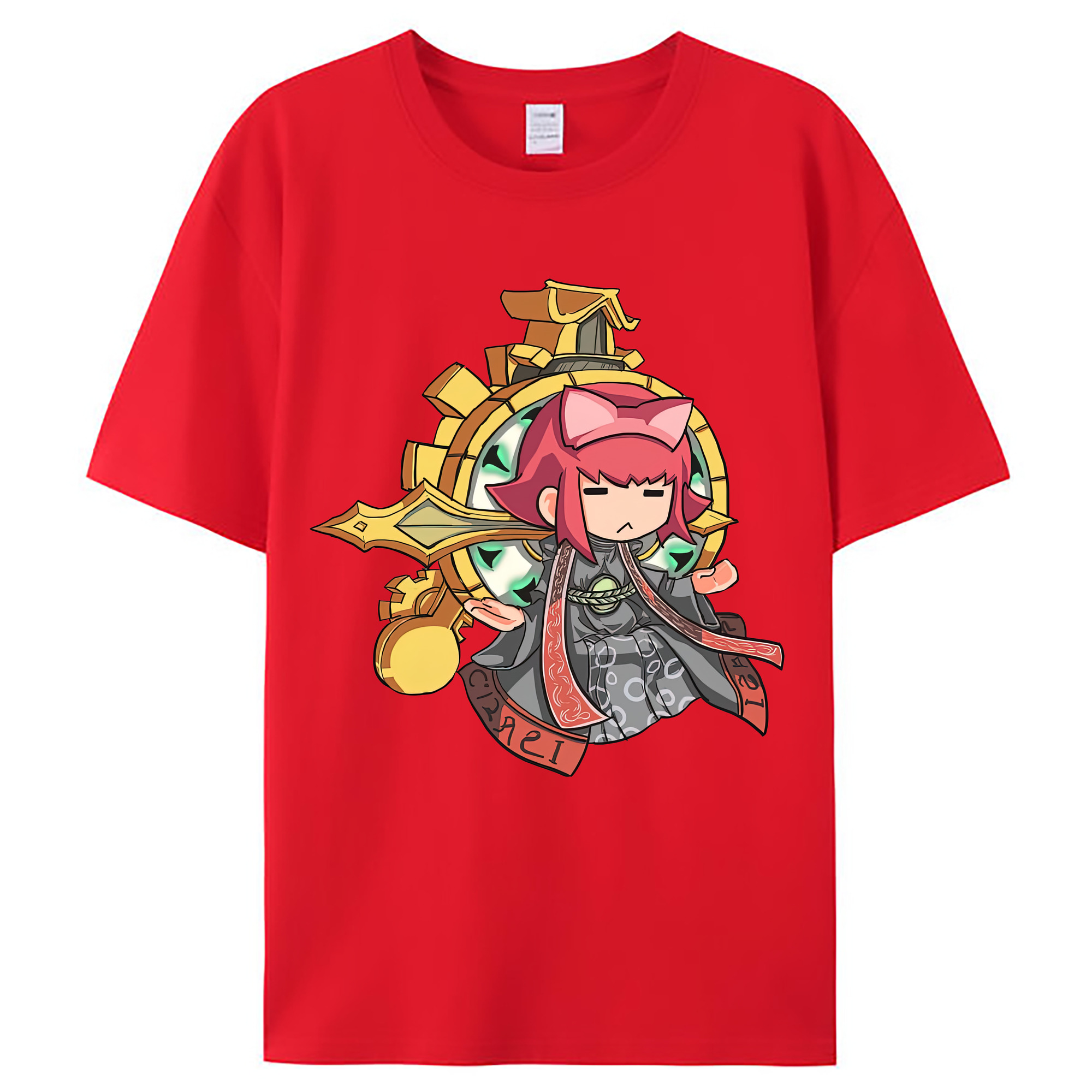 （画像用） リーグ・オブ・レジェンド League of Legends LOL レディースカジュアルプリントTシャツ（綿100％）