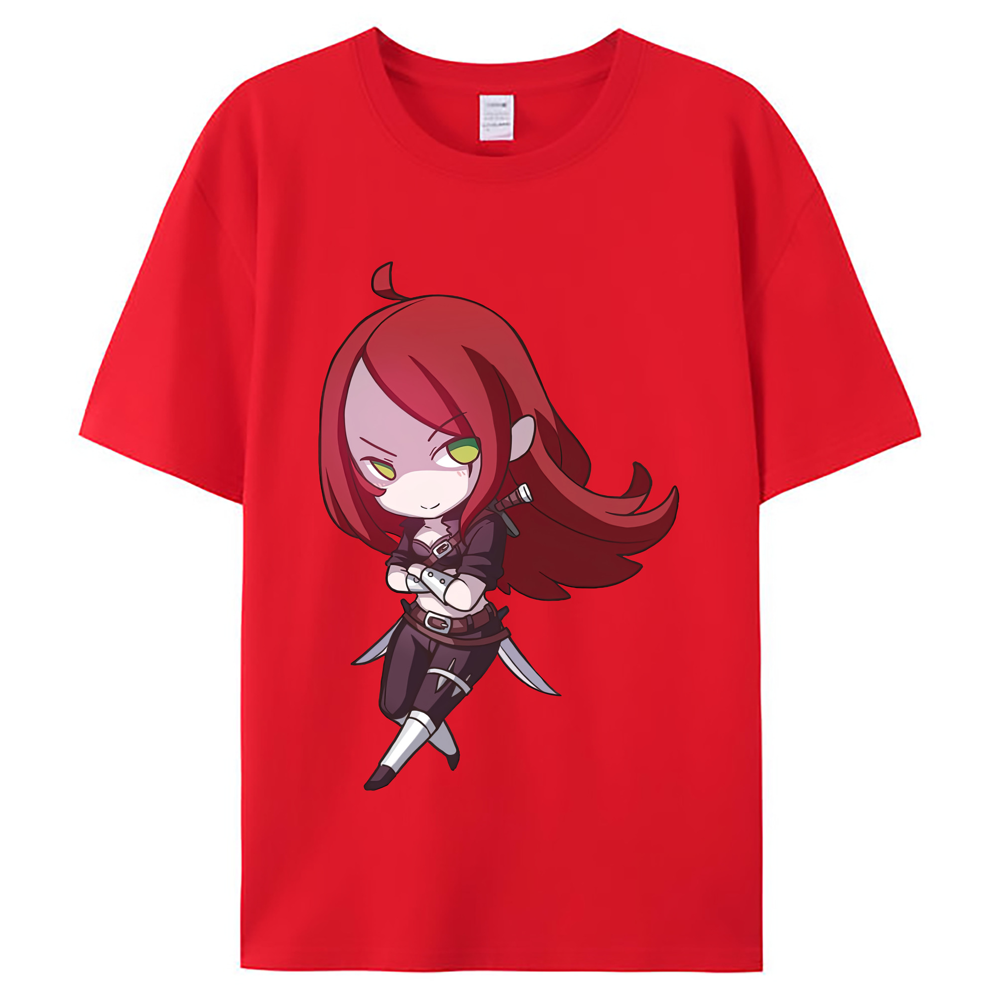 （画像用） リーグ・オブ・レジェンド League of Legends LOL レディースカジュアルプリントTシャツ（綿100％）