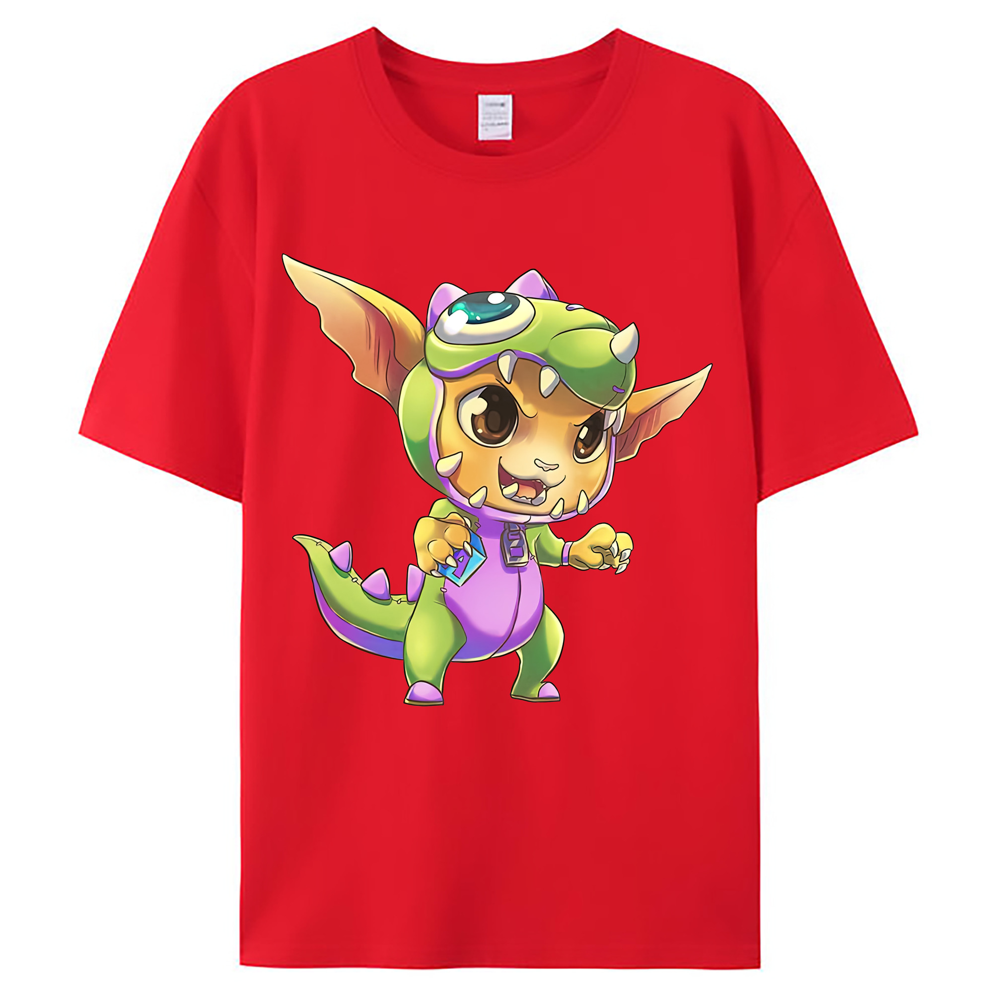 （画像用） リーグ・オブ・レジェンド League of Legends LOL レディースカジュアルプリントTシャツ（綿100％）