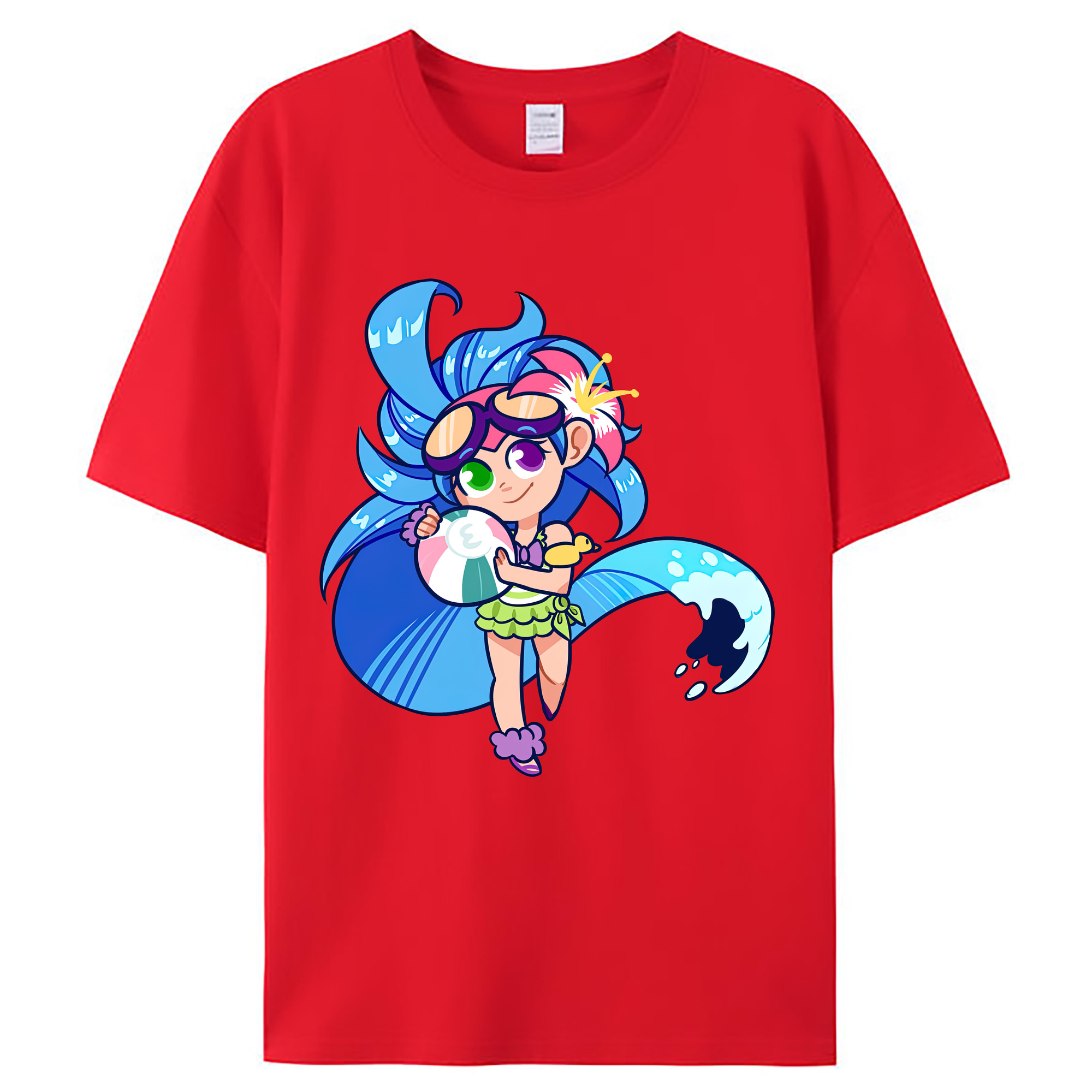 （画像用） リーグ・オブ・レジェンド League of Legends LOL レディースカジュアルプリントTシャツ（綿100％）