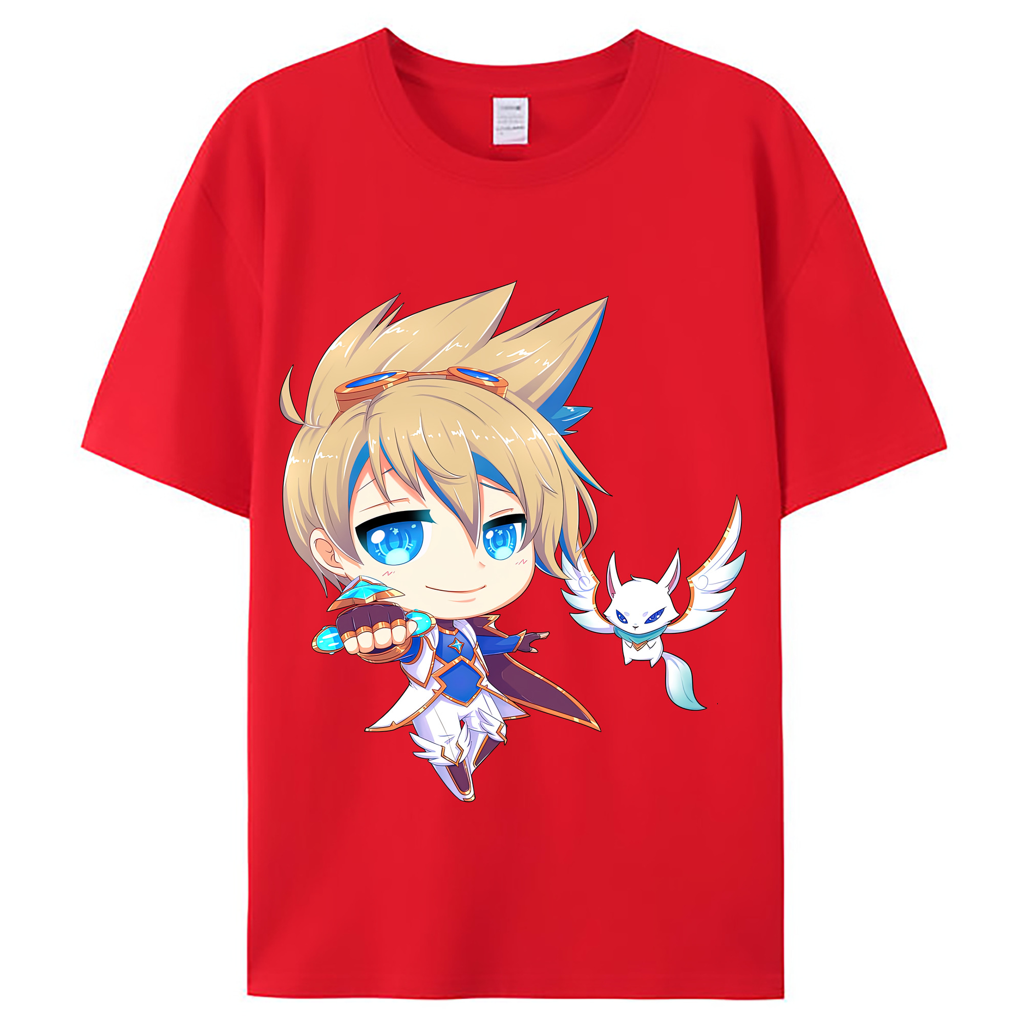 （画像用） リーグ・オブ・レジェンド League of Legends LOL レディースカジュアルプリントTシャツ（綿100％）