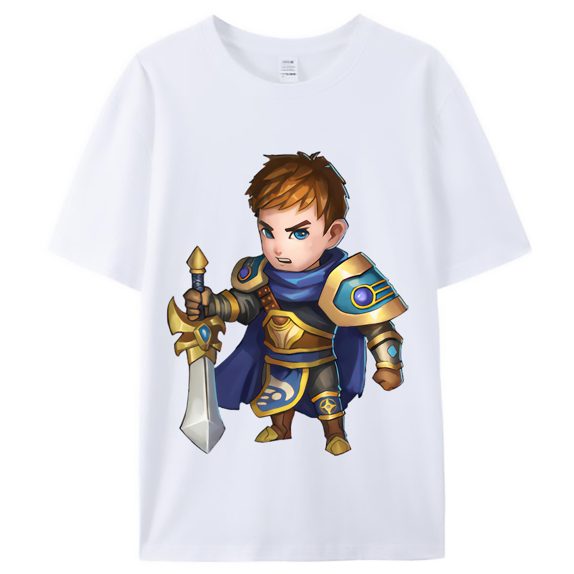 （画像用） リーグ・オブ・レジェンド League of Legends LOL レディースカジュアルプリントTシャツ（綿100％）
