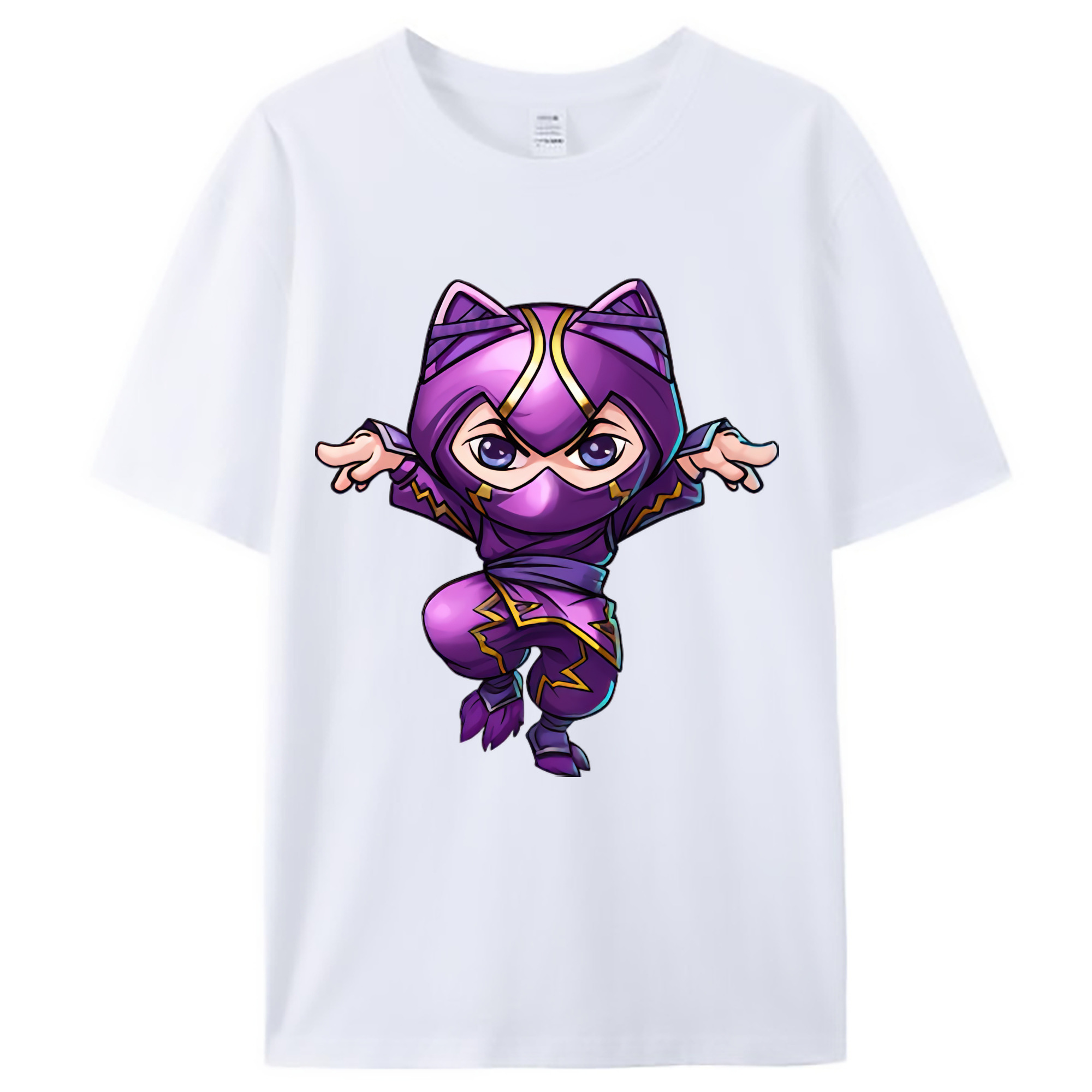 （画像用） リーグ・オブ・レジェンド League of Legends LOL レディースカジュアルプリントTシャツ（綿100％）