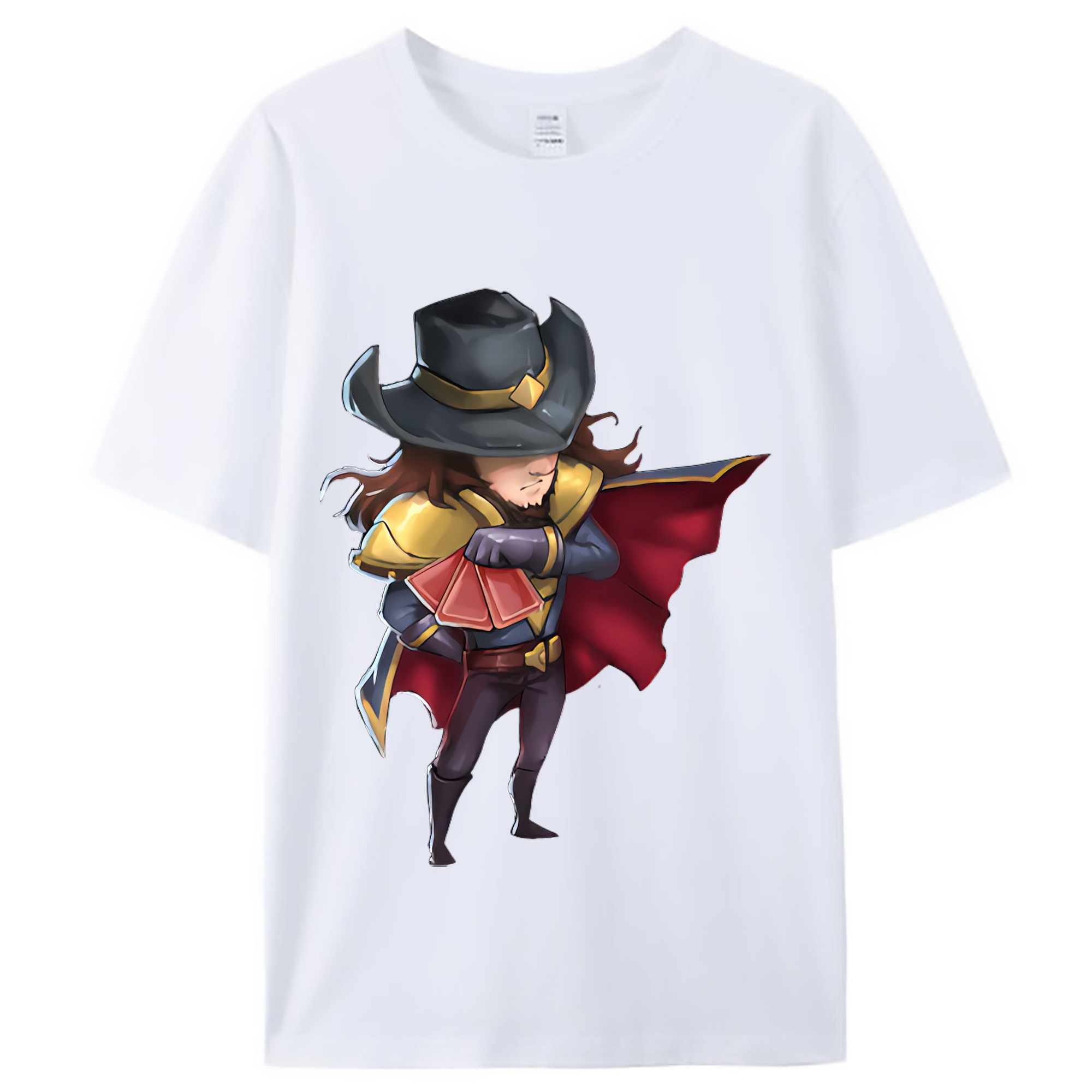 （画像用） リーグ・オブ・レジェンド League of Legends LOL レディースカジュアルプリントTシャツ（綿100％）