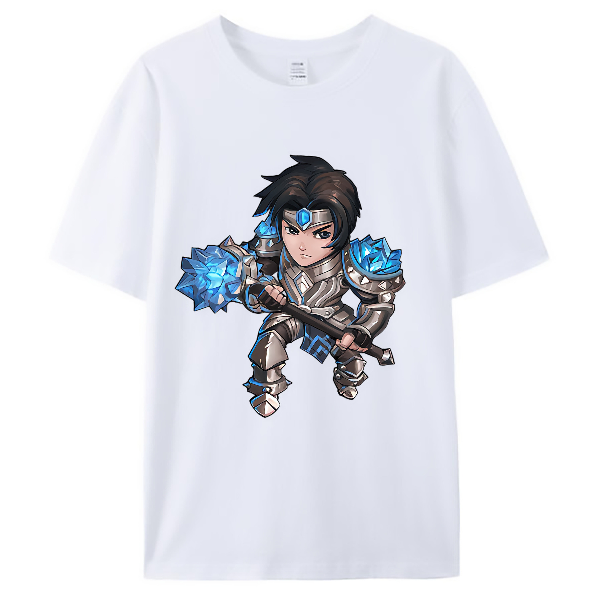 （画像用） リーグ・オブ・レジェンド League of Legends LOL レディースカジュアルプリントTシャツ（綿100％）