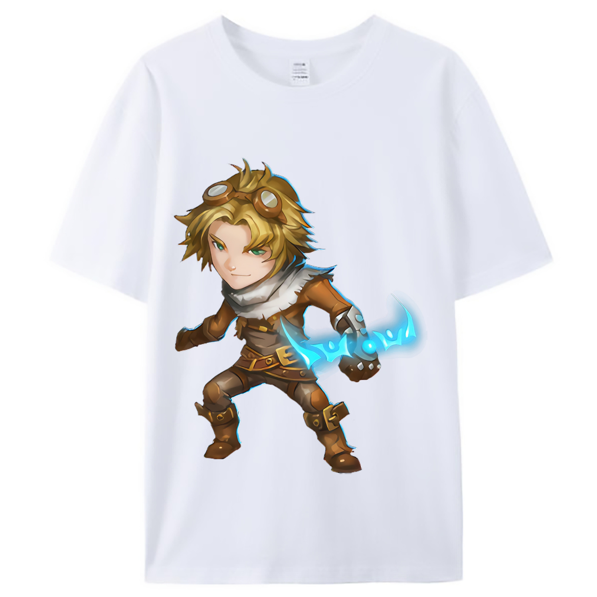 （画像用） リーグ・オブ・レジェンド League of Legends LOL レディースカジュアルプリントTシャツ（綿100％）