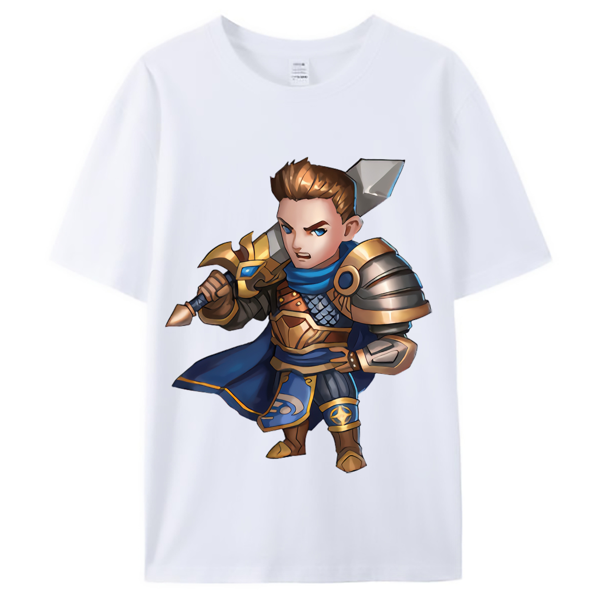 （画像用） リーグ・オブ・レジェンド League of Legends LOL レディースカジュアルプリントTシャツ（綿100％）