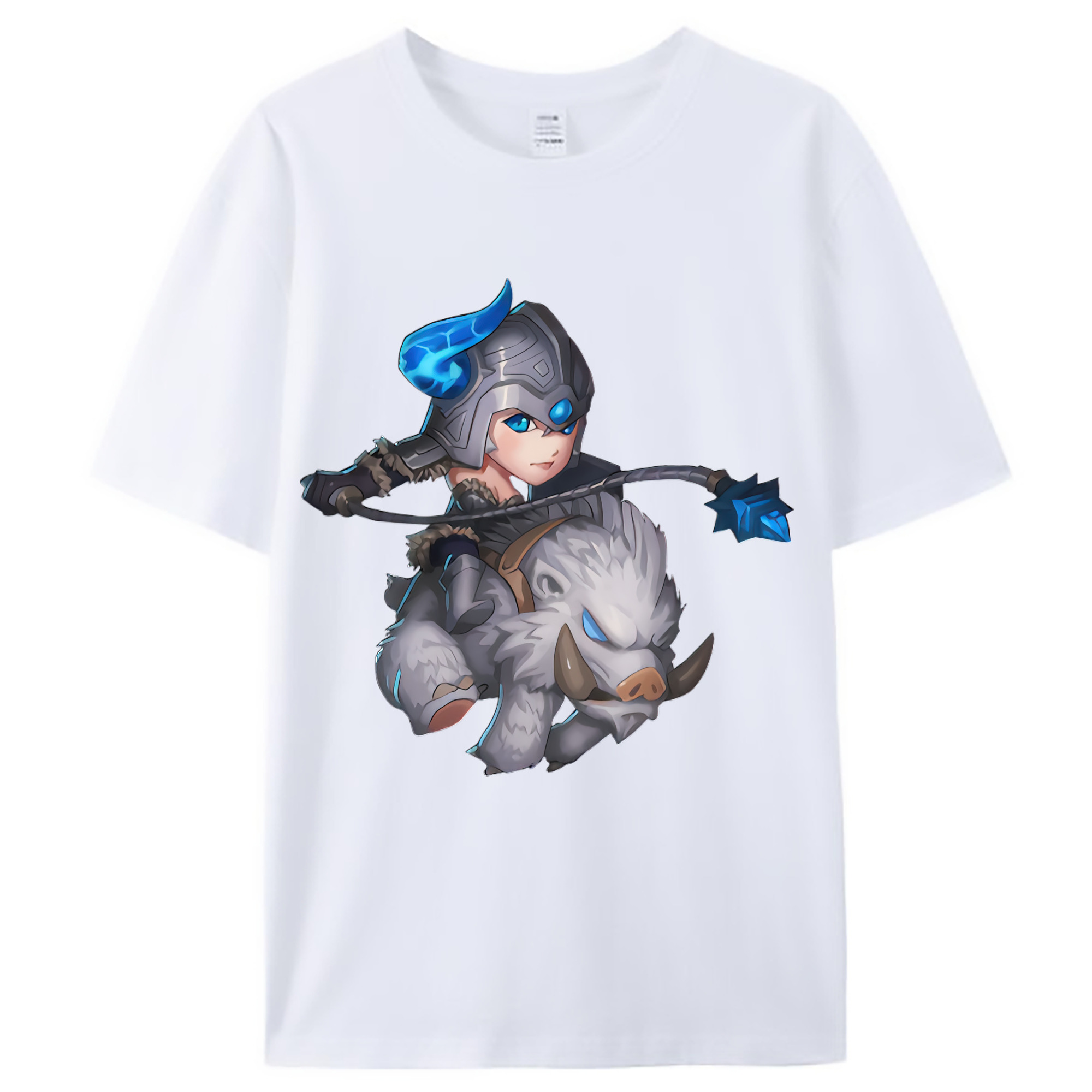 （画像用） リーグ・オブ・レジェンド League of Legends LOL レディースカジュアルプリントTシャツ（綿100％）