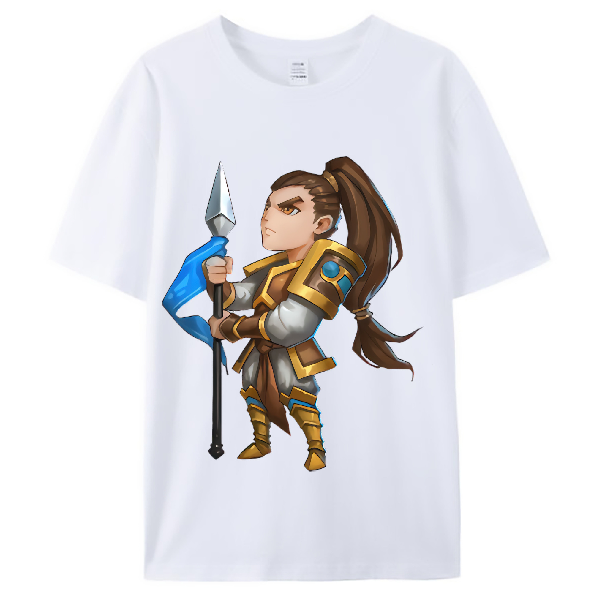 （画像用） リーグ・オブ・レジェンド League of Legends LOL レディースカジュアルプリントTシャツ（綿100％）