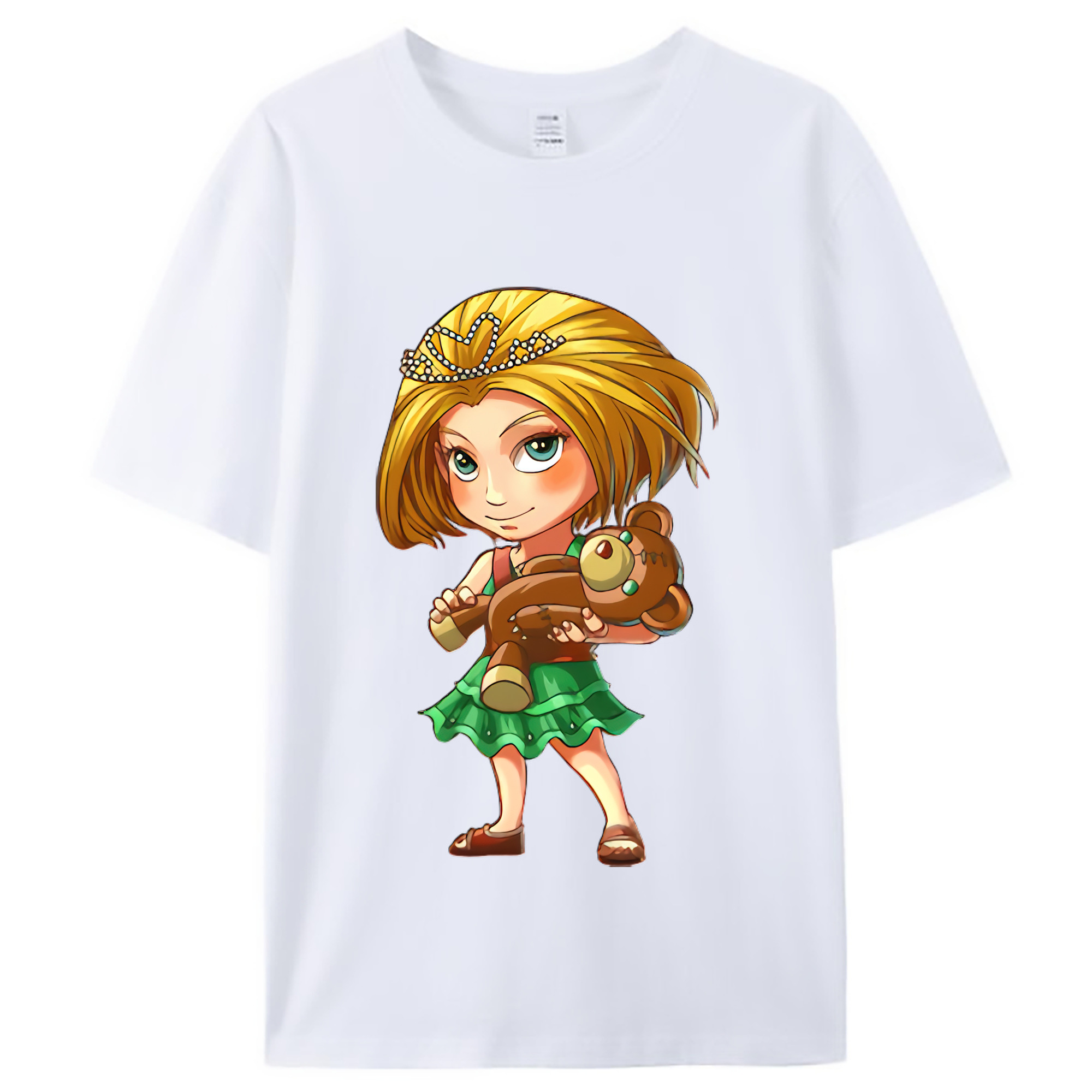 （画像用） リーグ・オブ・レジェンド League of Legends LOL レディースカジュアルプリントTシャツ（綿100％）