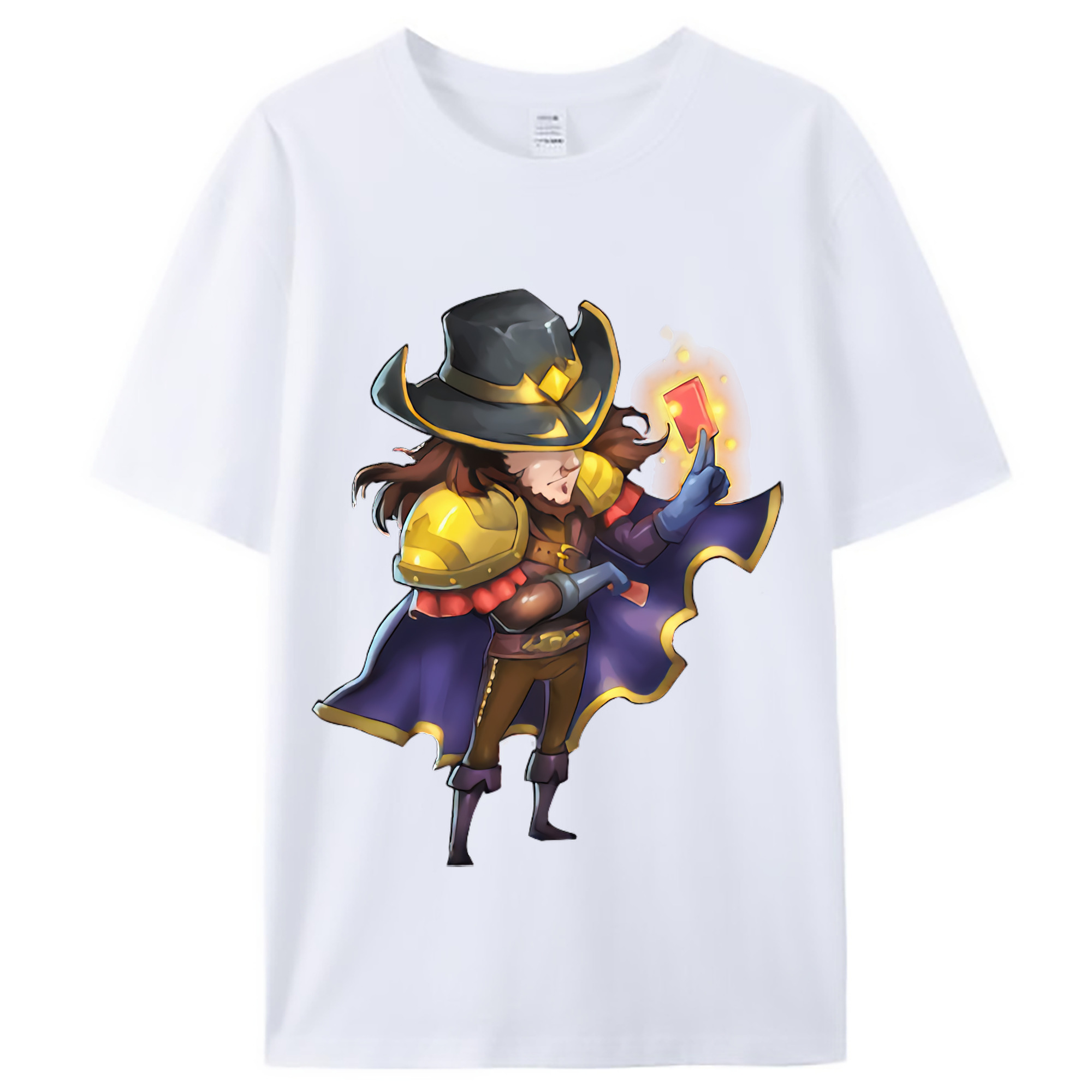 （画像用） リーグ・オブ・レジェンド League of Legends LOL レディースカジュアルプリントTシャツ（綿100％）