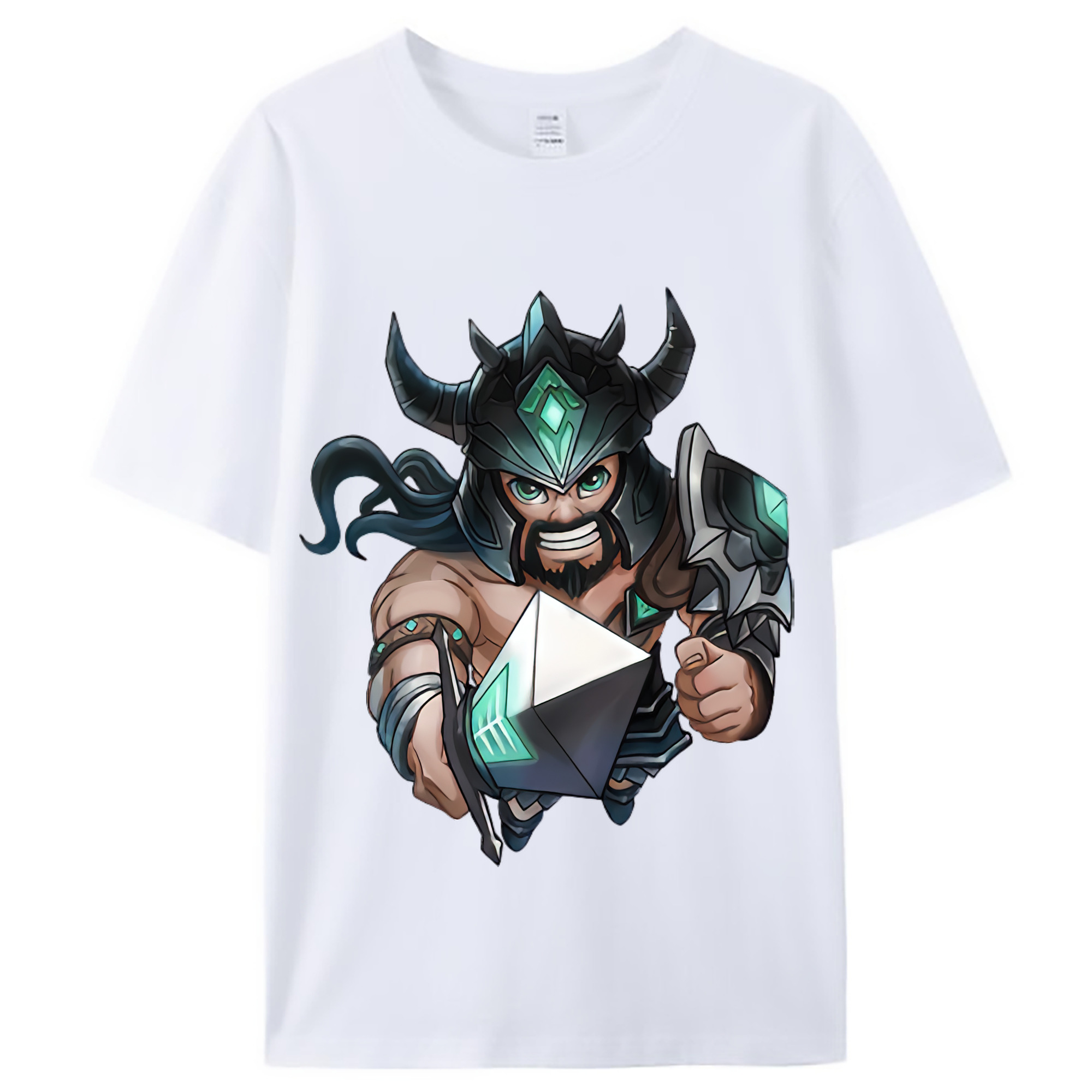 （画像用） リーグ・オブ・レジェンド League of Legends LOL レディースカジュアルプリントTシャツ（綿100％）