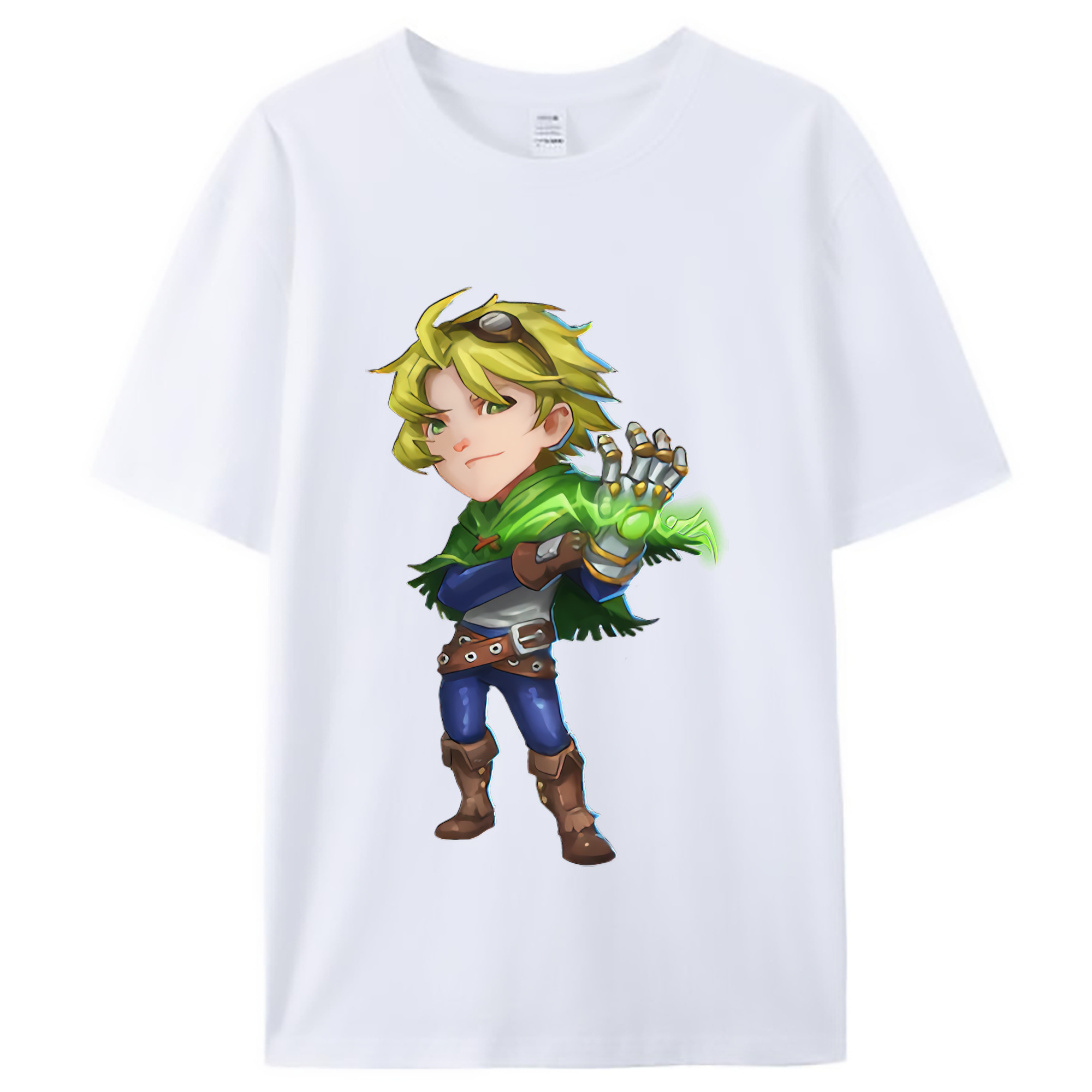 （画像用） リーグ・オブ・レジェンド League of Legends LOL レディースカジュアルプリントTシャツ（綿100％）