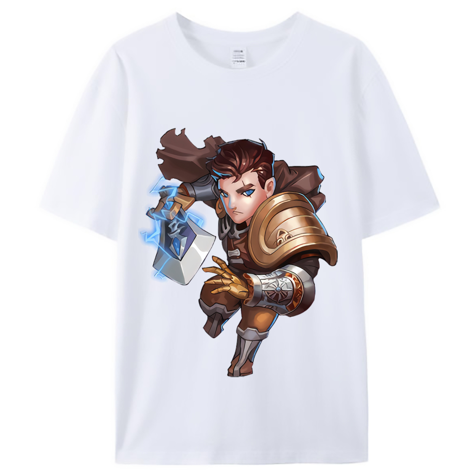 （画像用） リーグ・オブ・レジェンド League of Legends LOL レディースカジュアルプリントTシャツ（綿100％）