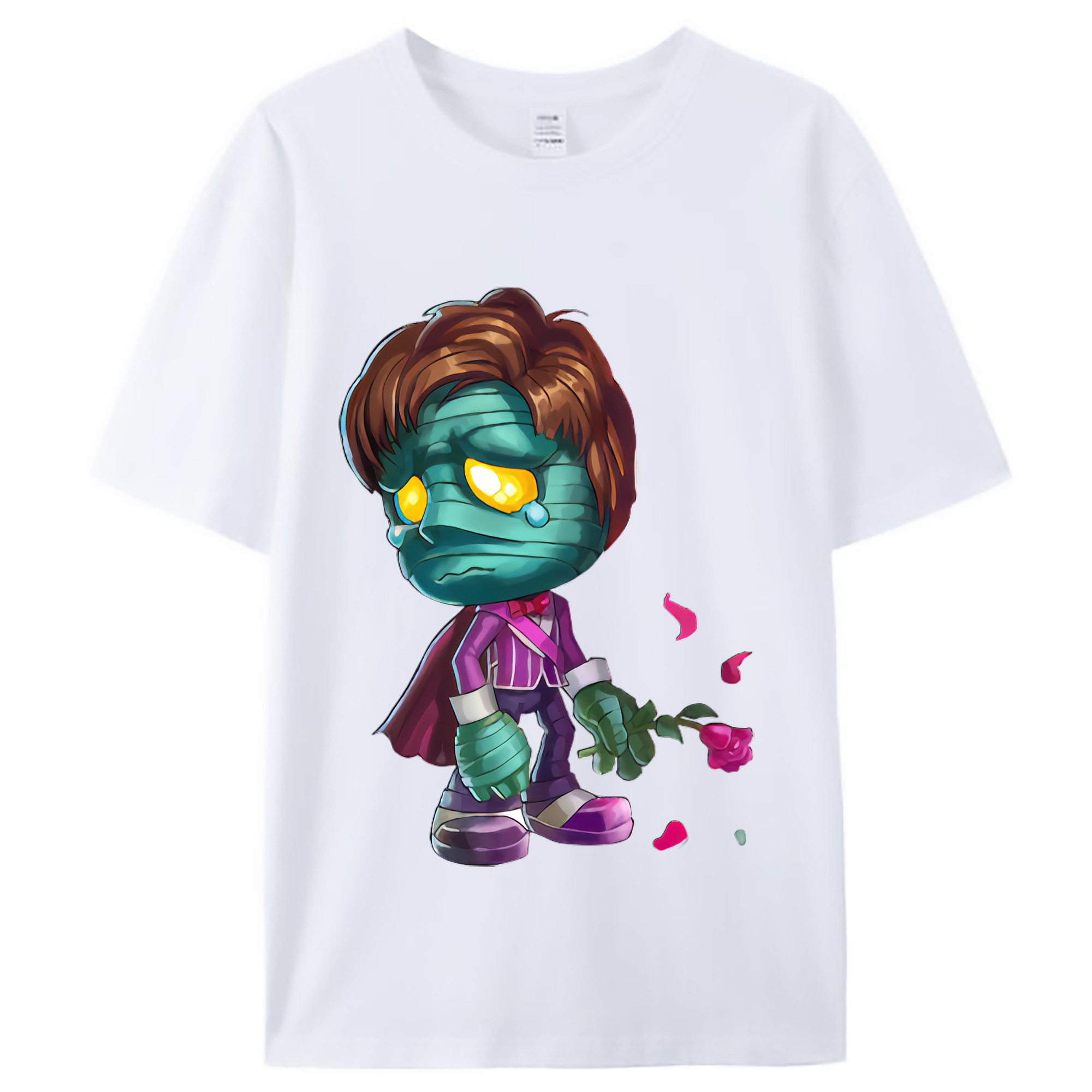 （画像用） リーグ・オブ・レジェンド League of Legends LOL レディースカジュアルプリントTシャツ（綿100％）