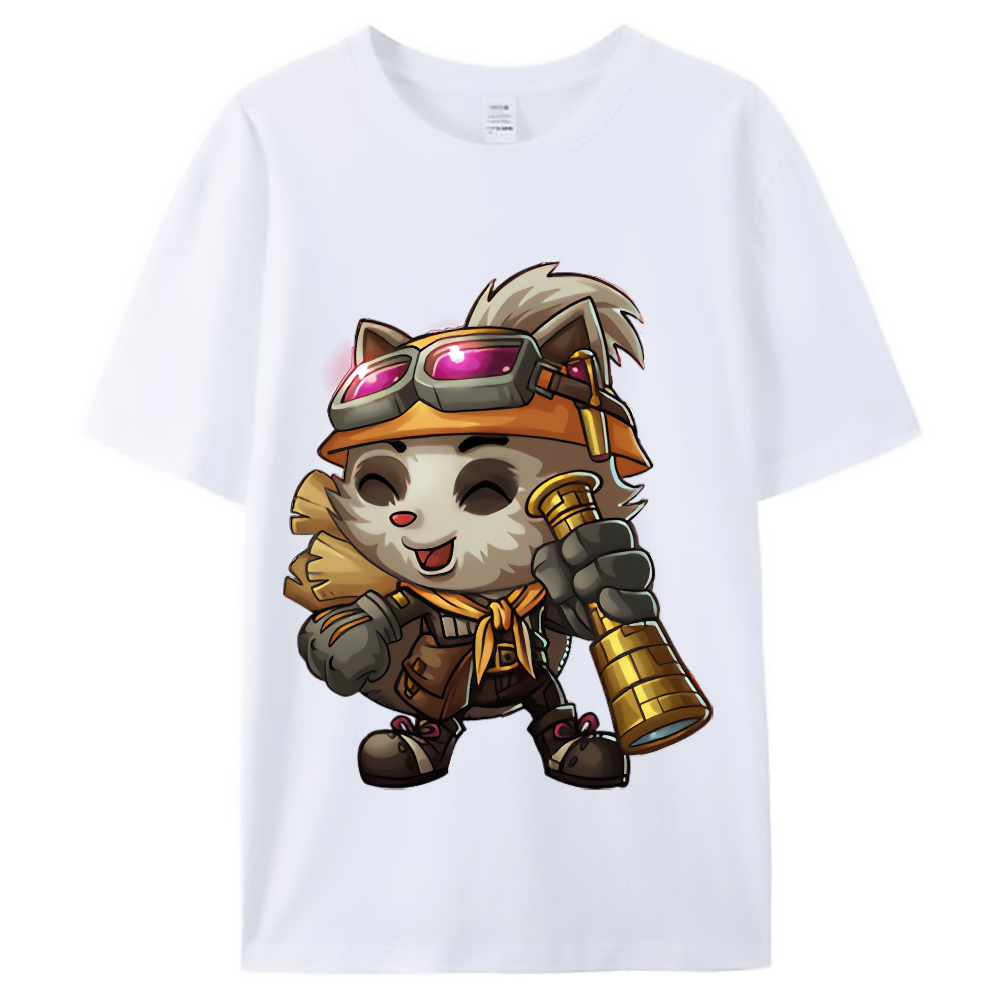 （画像用） リーグ・オブ・レジェンド League of Legends LOL レディースカジュアルプリントTシャツ（綿100％）