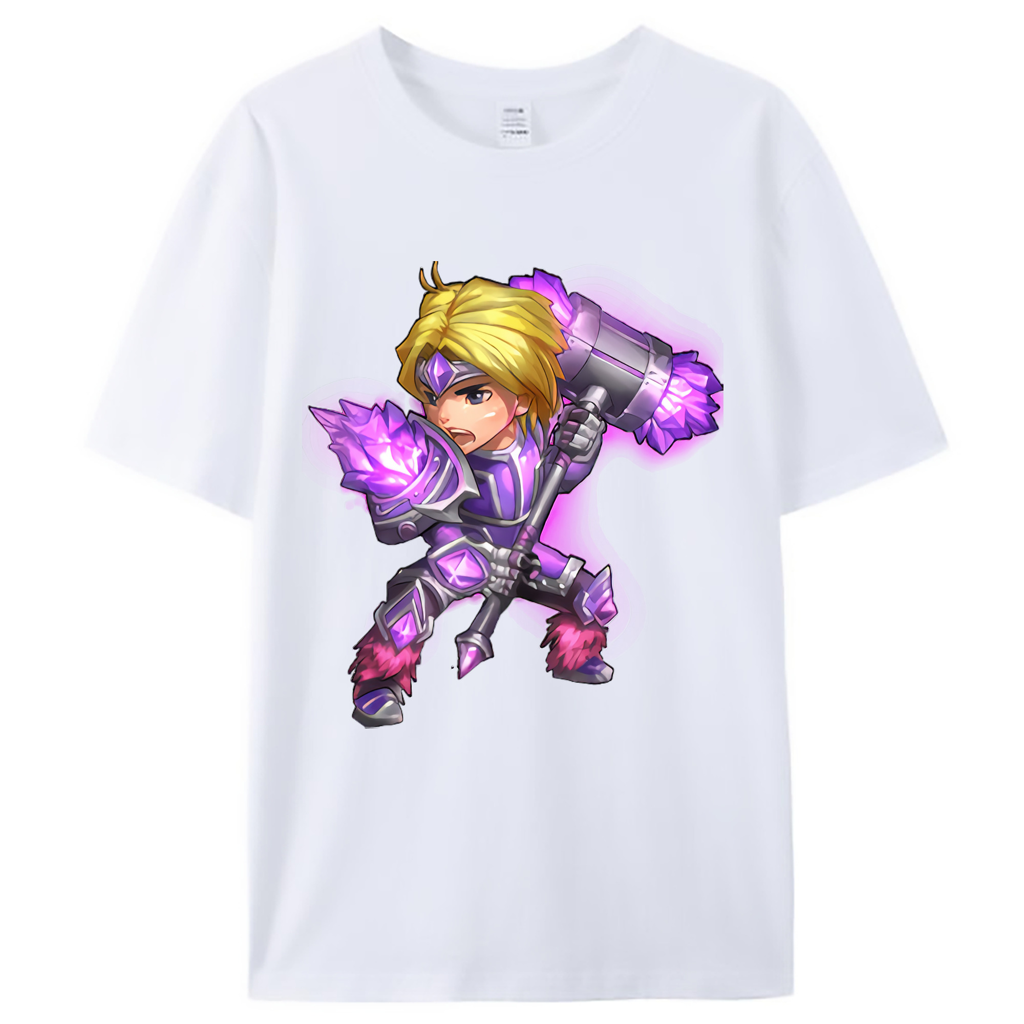 （画像用） リーグ・オブ・レジェンド League of Legends LOL レディースカジュアルプリントTシャツ（綿100％）