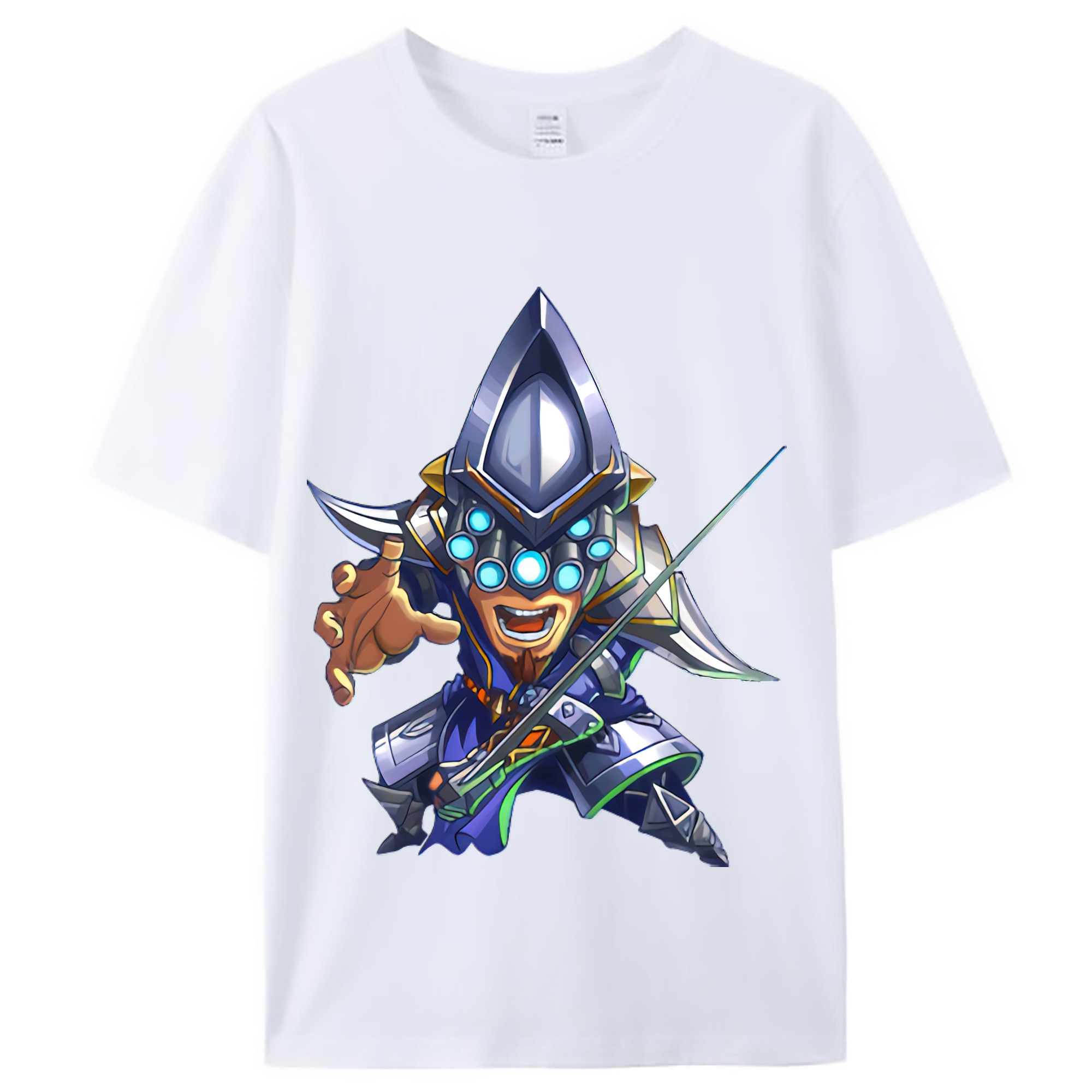 （画像用） リーグ・オブ・レジェンド League of Legends LOL レディースカジュアルプリントTシャツ（綿100％）